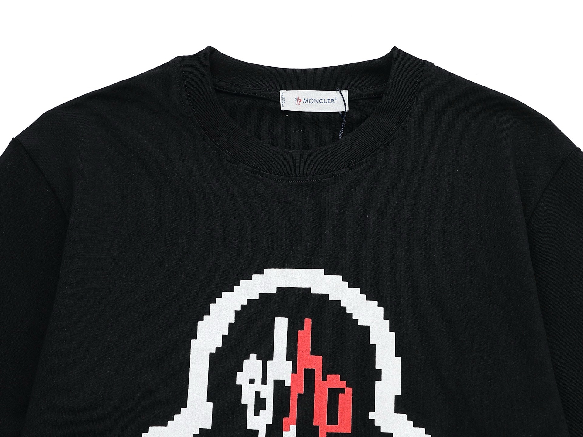Moncler/Monkey Marseeklogo Cotton Top: Original Fabric, Refined 1980s-Inspired Design - 图片 3