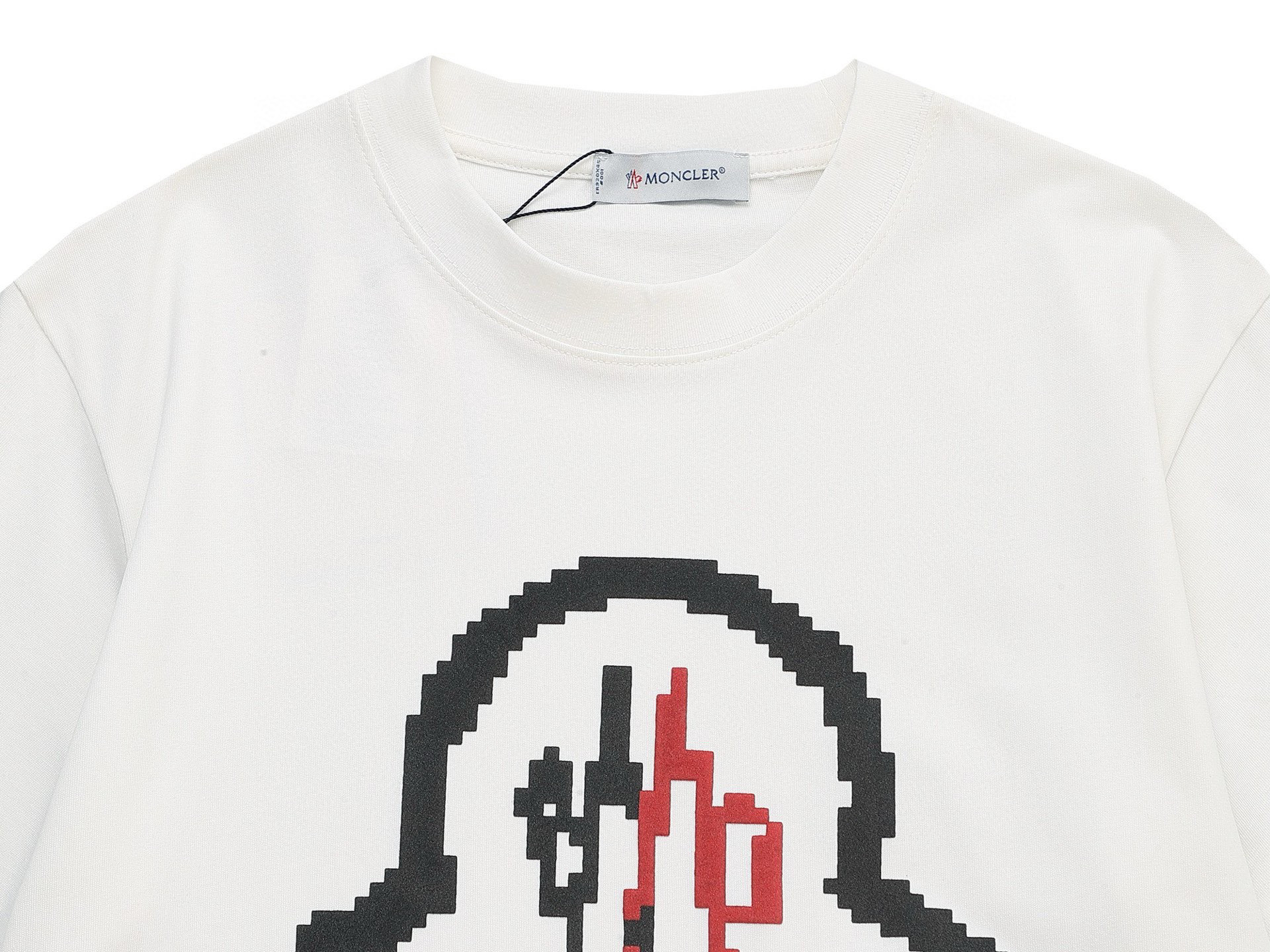 Moncler/Monkey Classic Cotton Top with Refined 1980s Logo, Unisex, XS-L, Original Fabric. - 图片 3