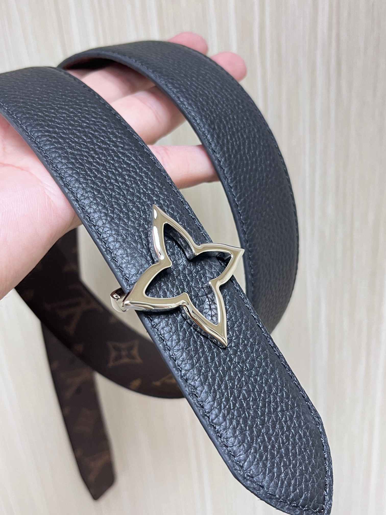 LV Style Leather Women's Belts Lookbook Reference image 2