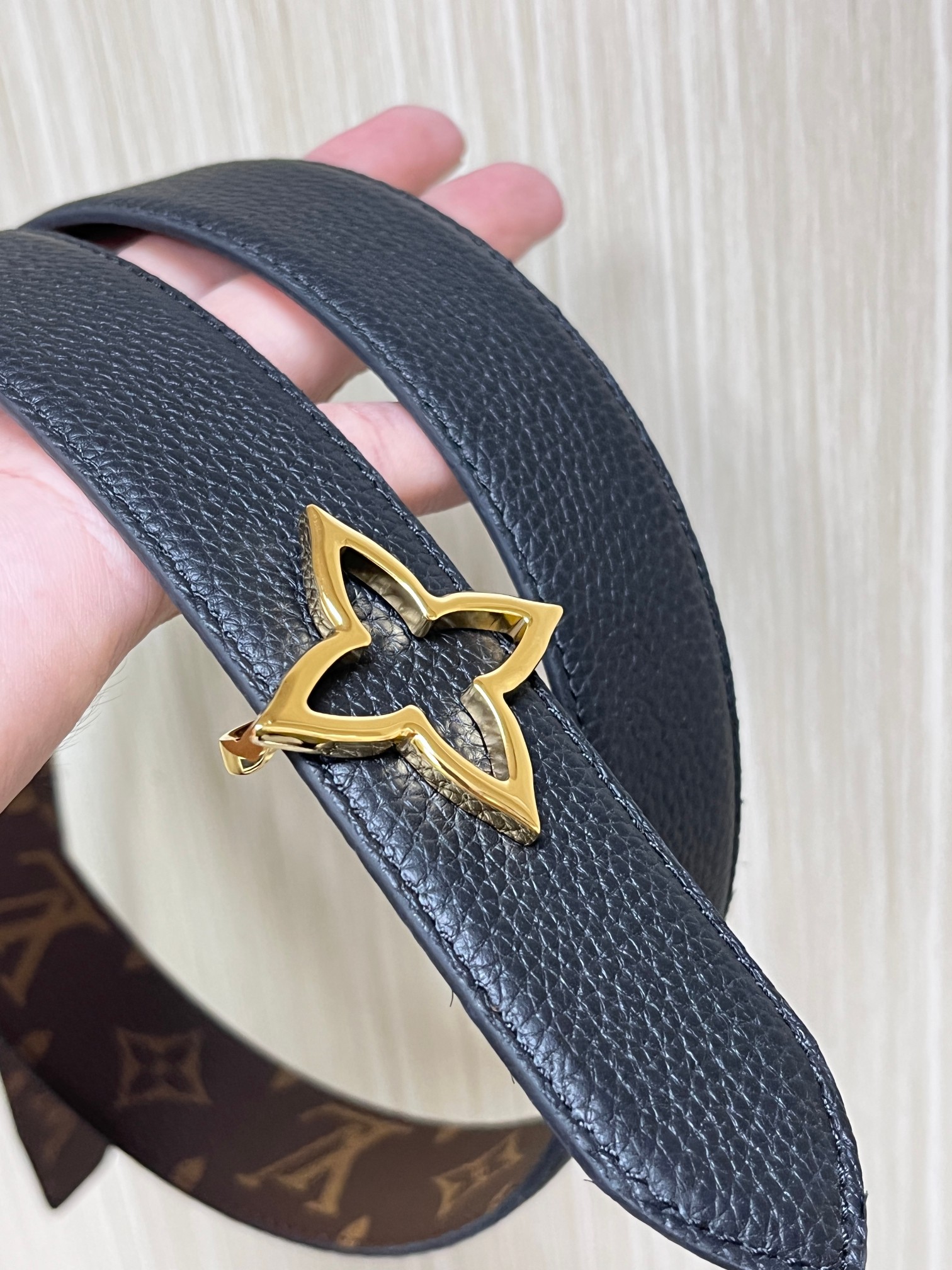 LV Style Leather Women's Belts Lookbook Reference image 2