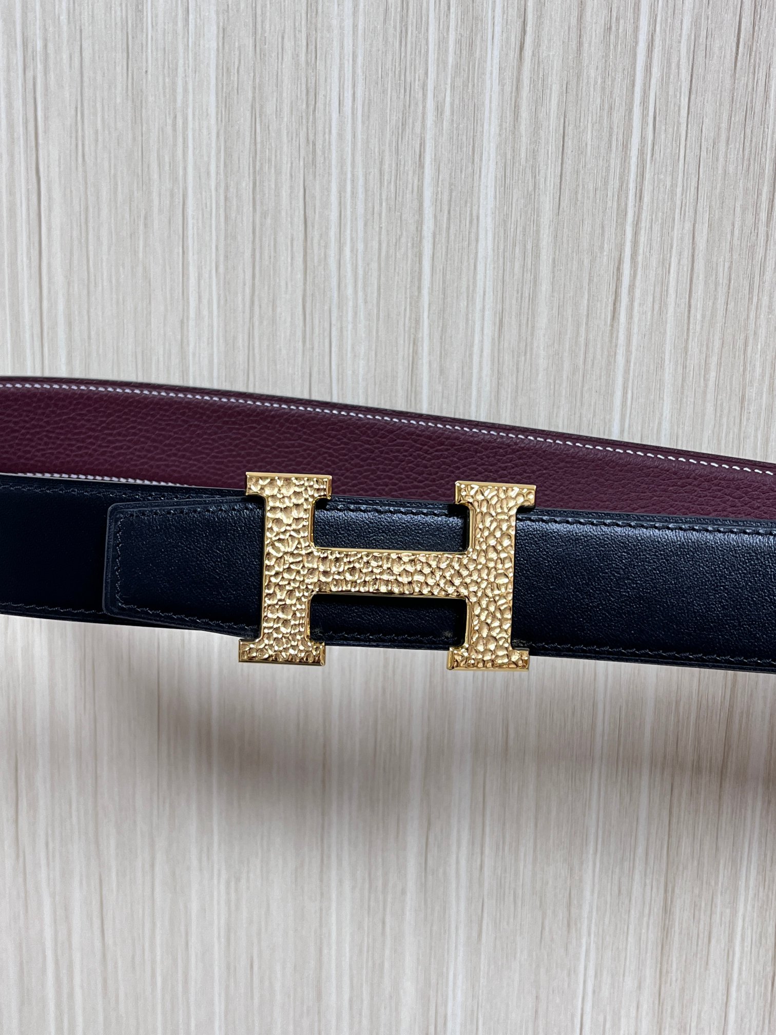 Hermes Style Black Leather Men's Belts Lookbook Reference image 1