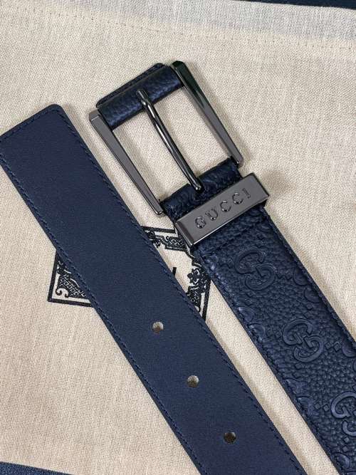 Gucci Neutral-Toned Leather Belt with Square Buckle and Gucci Engraving 1 Gucci Neutral-Toned Leather Belt with Square Buckle and Gucci Engraving