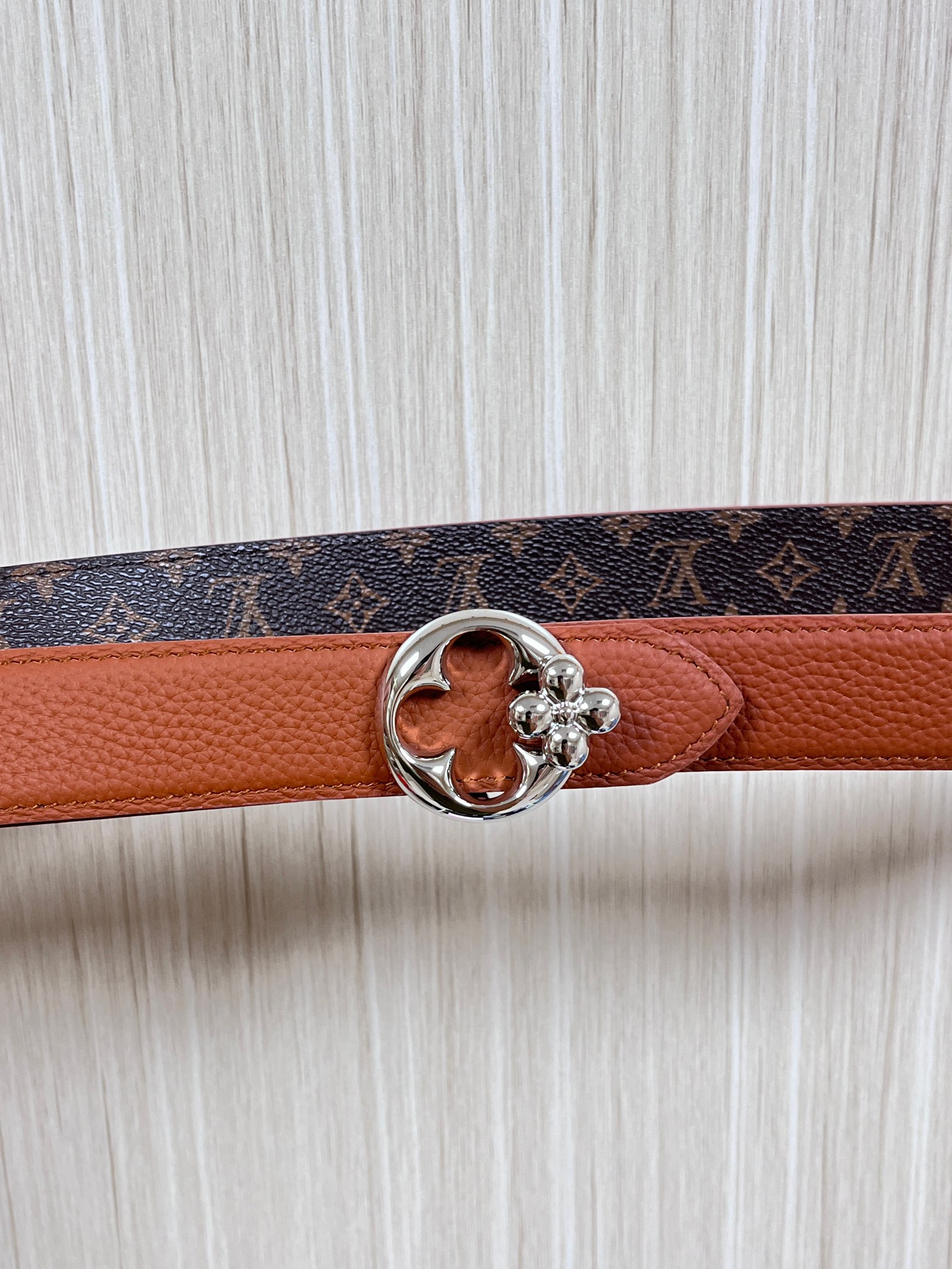 LV Style Leather Women's Belts Lookbook Reference image 2