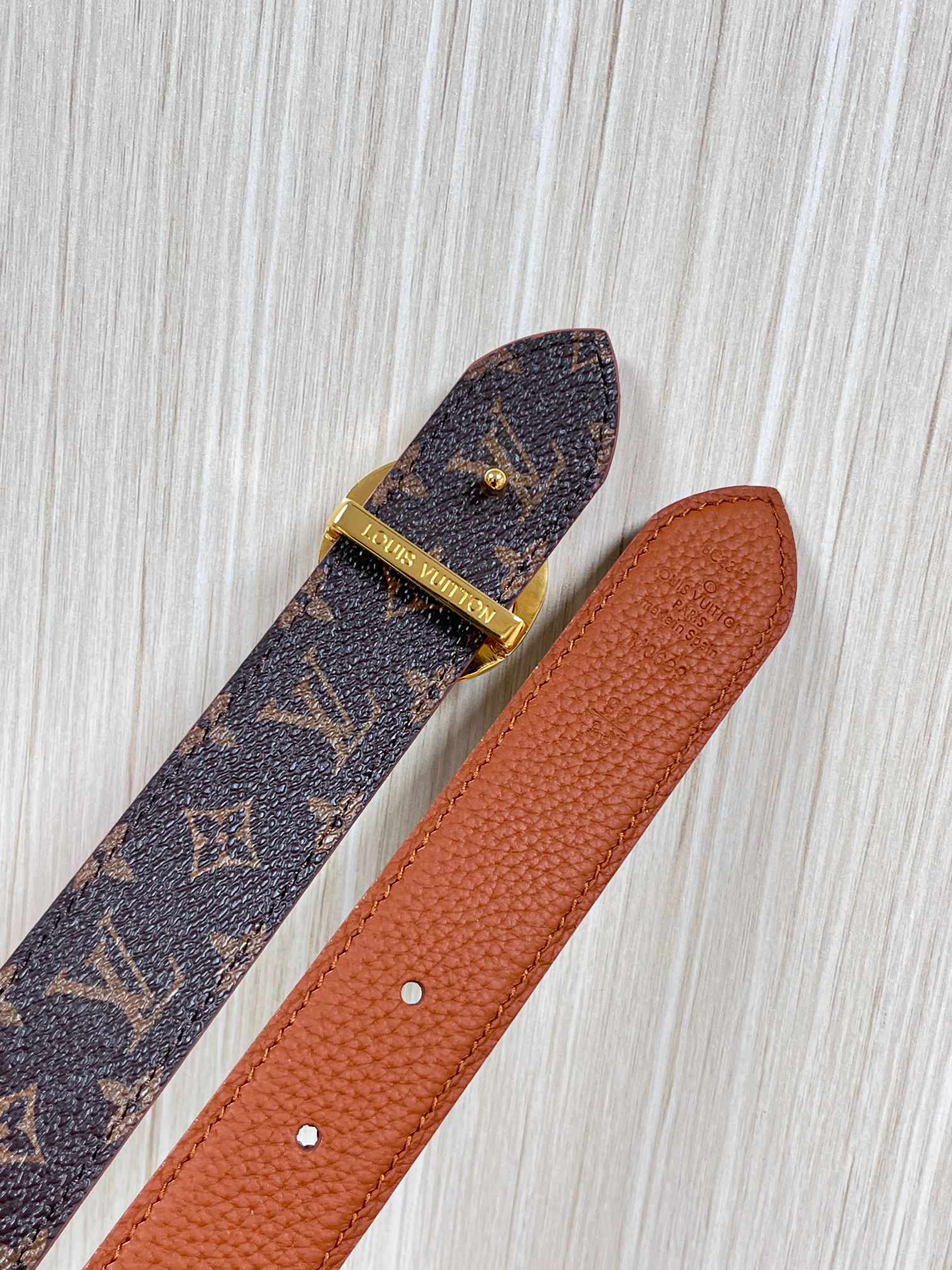 LV Style Leather Women's Belts Lookbook Reference image 1