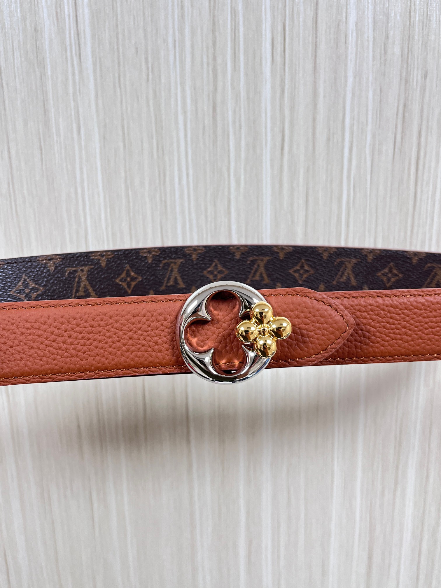 LV Style Leather Women's Belts Lookbook Reference image 2