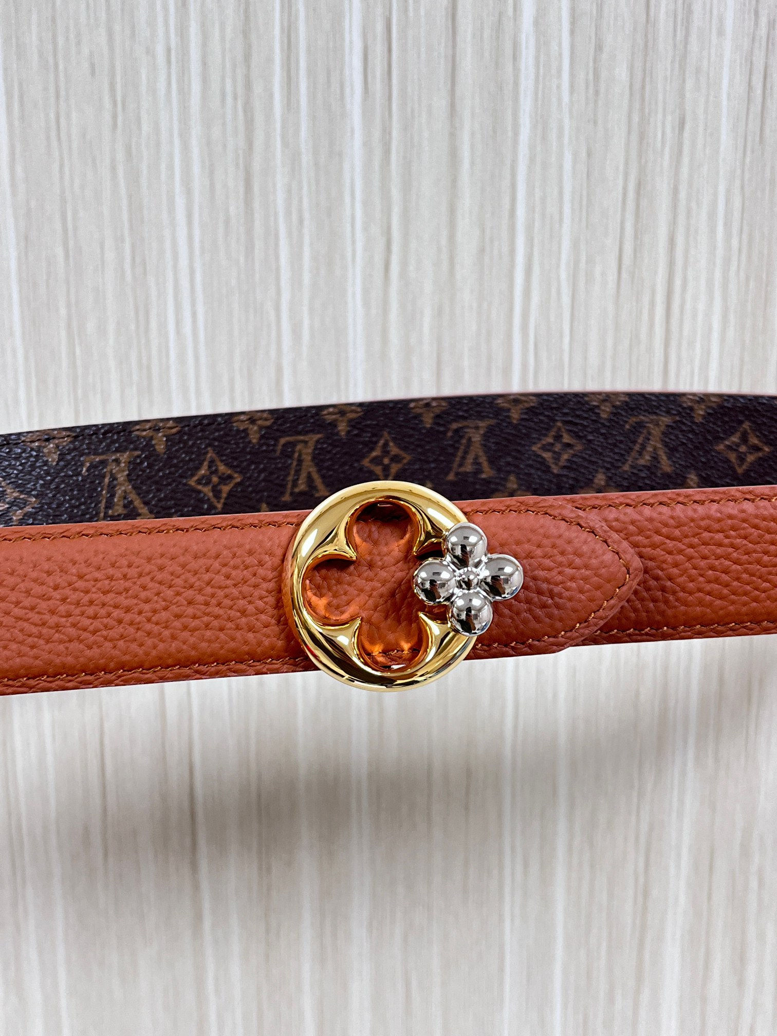 LV Style Leather Women's Belts Lookbook Reference image 2