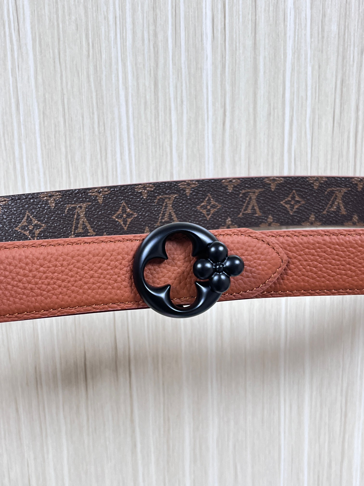 LV Style Leather Women's Belts Lookbook Reference image 2