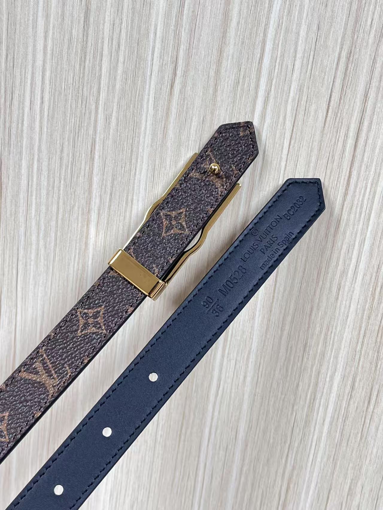 LV Style Leather Top Handle Bag Women's Belts Women's Belt detail image 3 from source 754106