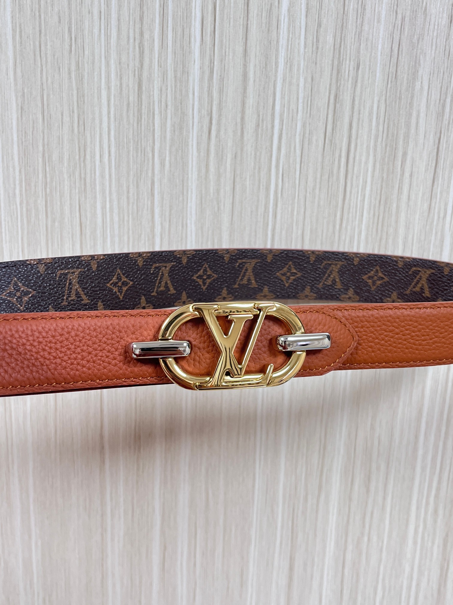 LV Style Leather Women's Belts Lookbook Reference image 2
