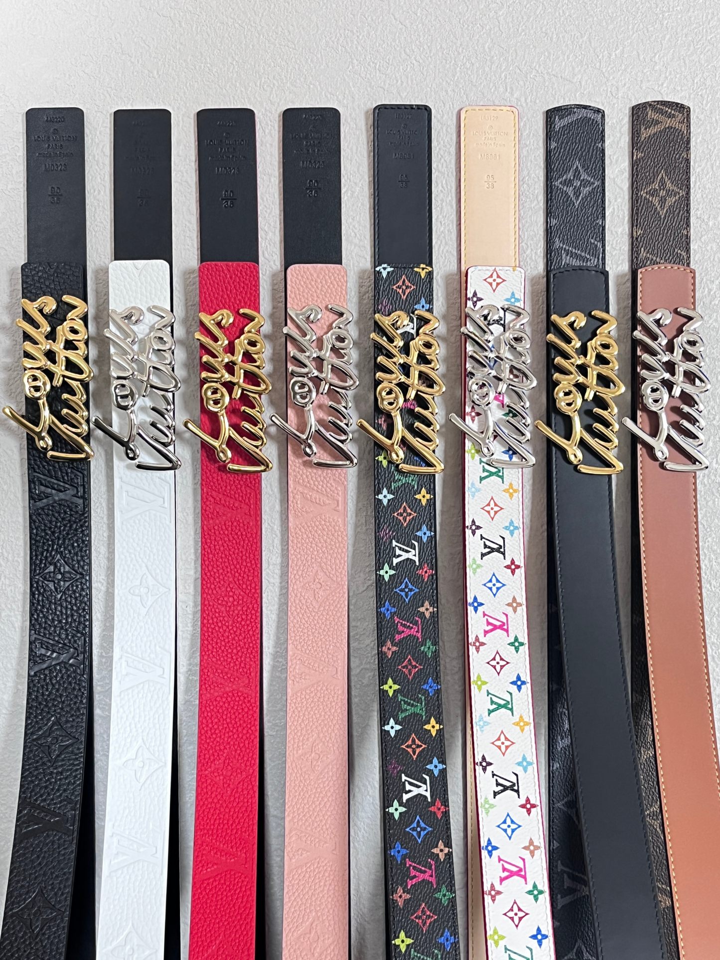 3.0宽铁丝扣，8色。铁丝扣