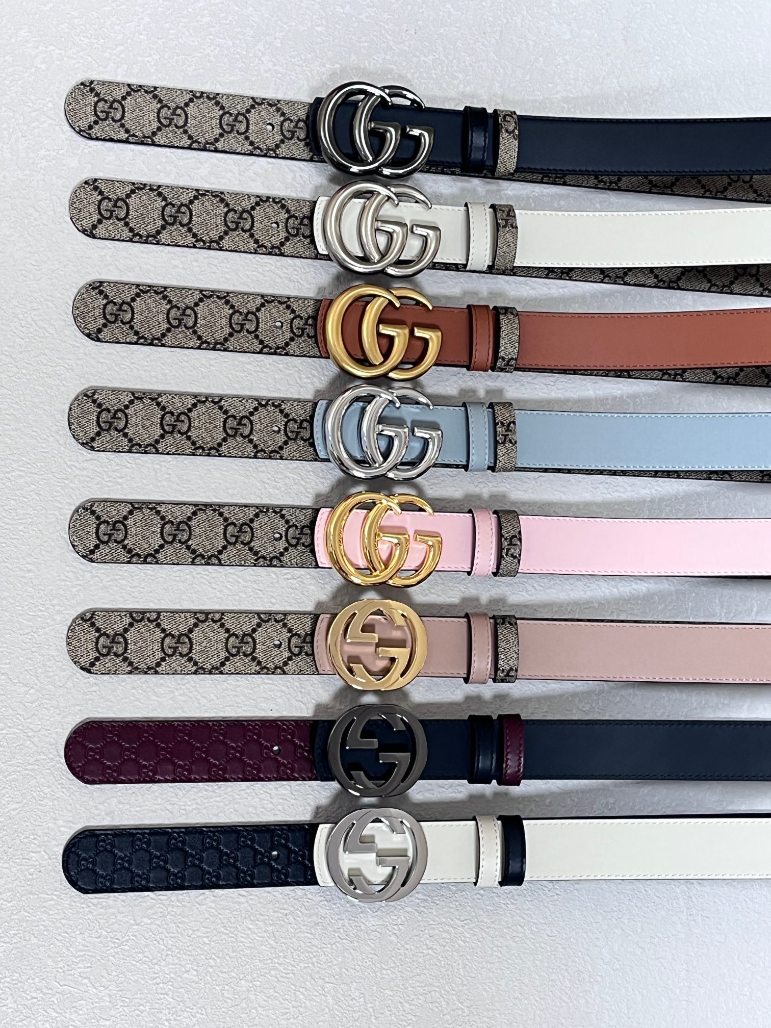 Gucci Style Brown Leather Women's Belts Lookbook Reference image 1