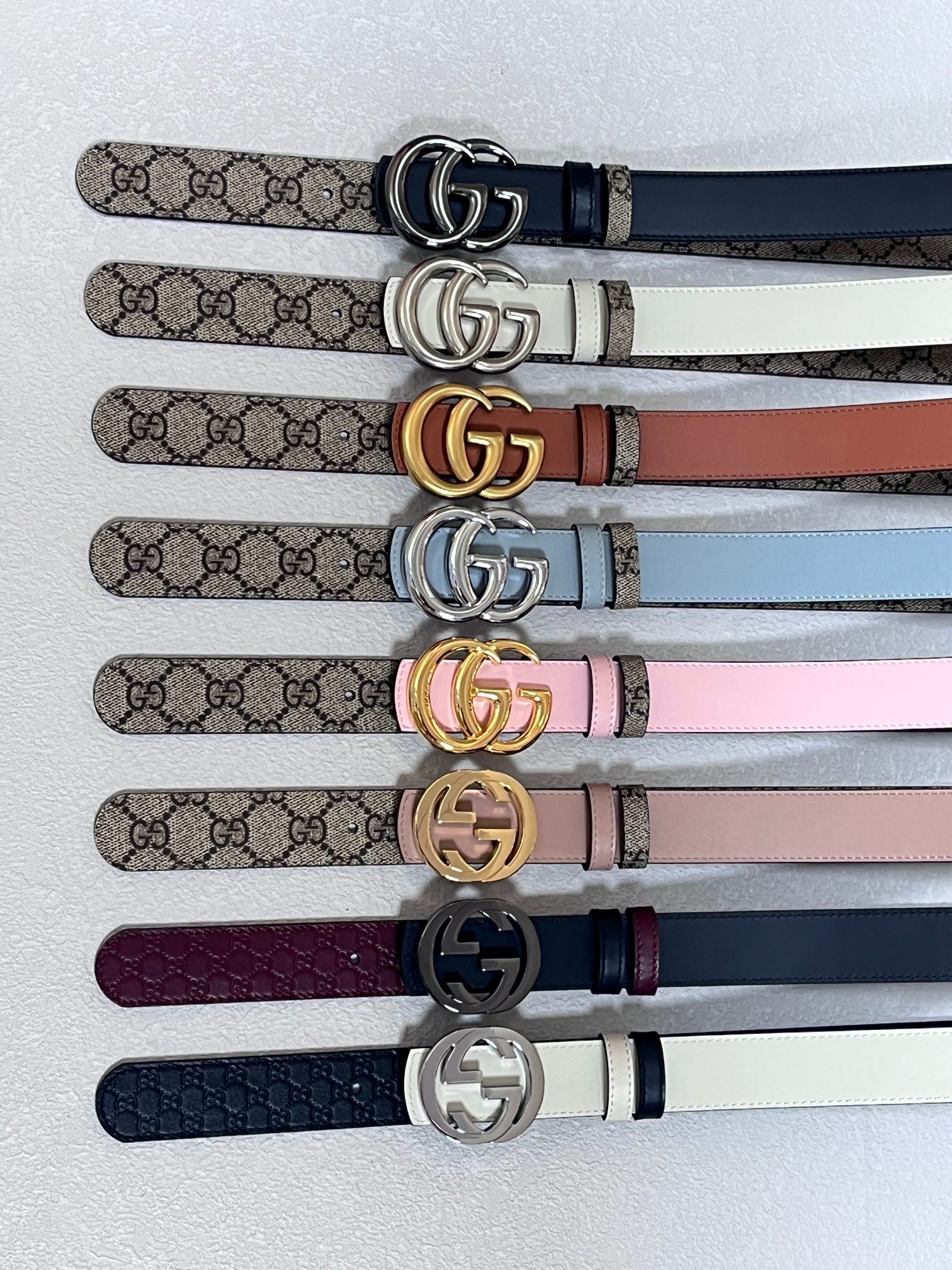 Gucci Style Brown Leather Women's Belts Lookbook Reference image 2