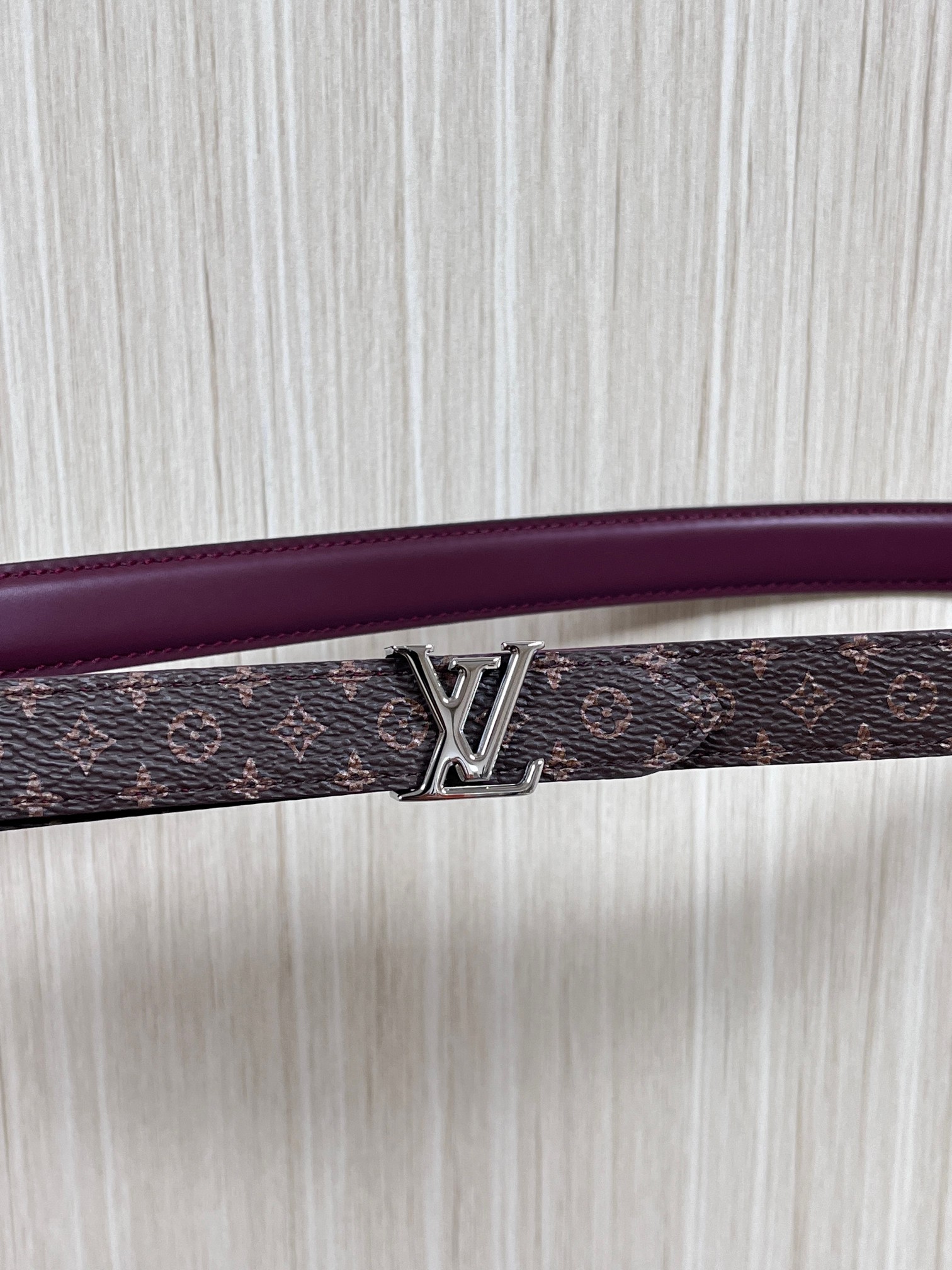 LV Style Red Leather Women's Belts Lookbook Reference image 1