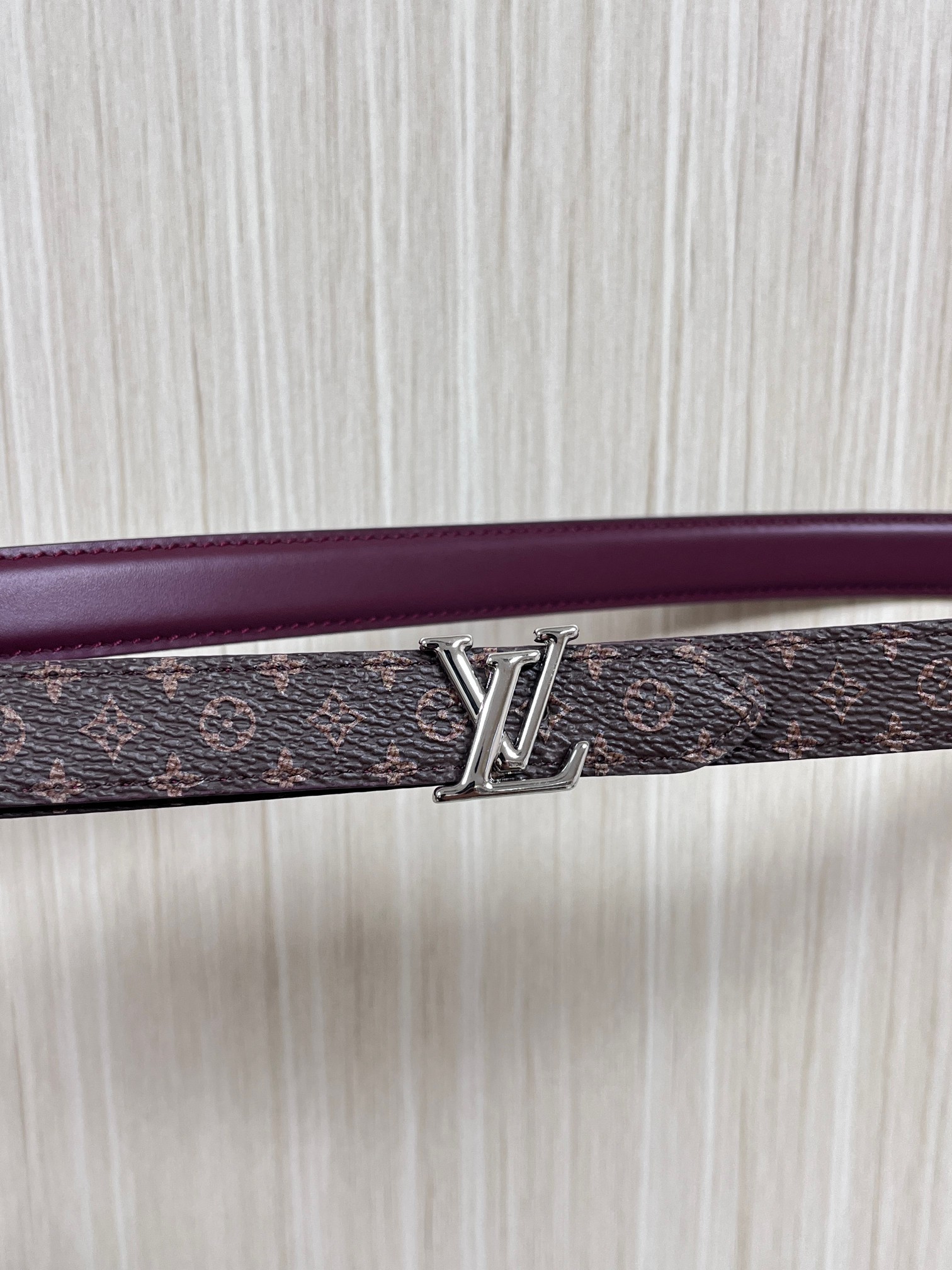 LV Style Red Leather Women's Belts Lookbook Reference image 1