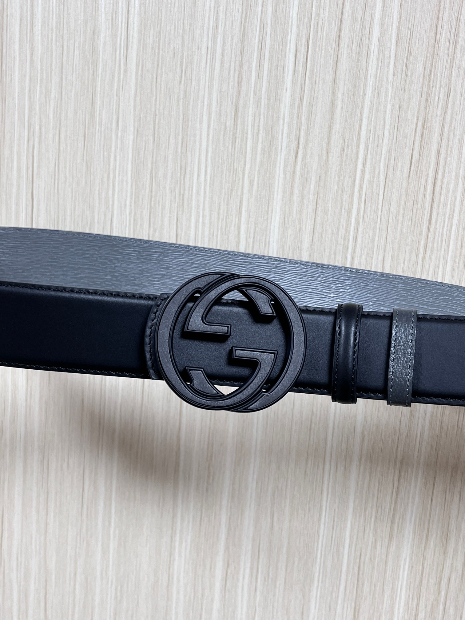 Gucci Style Black Leather Men's Belts Lookbook Reference image 1
