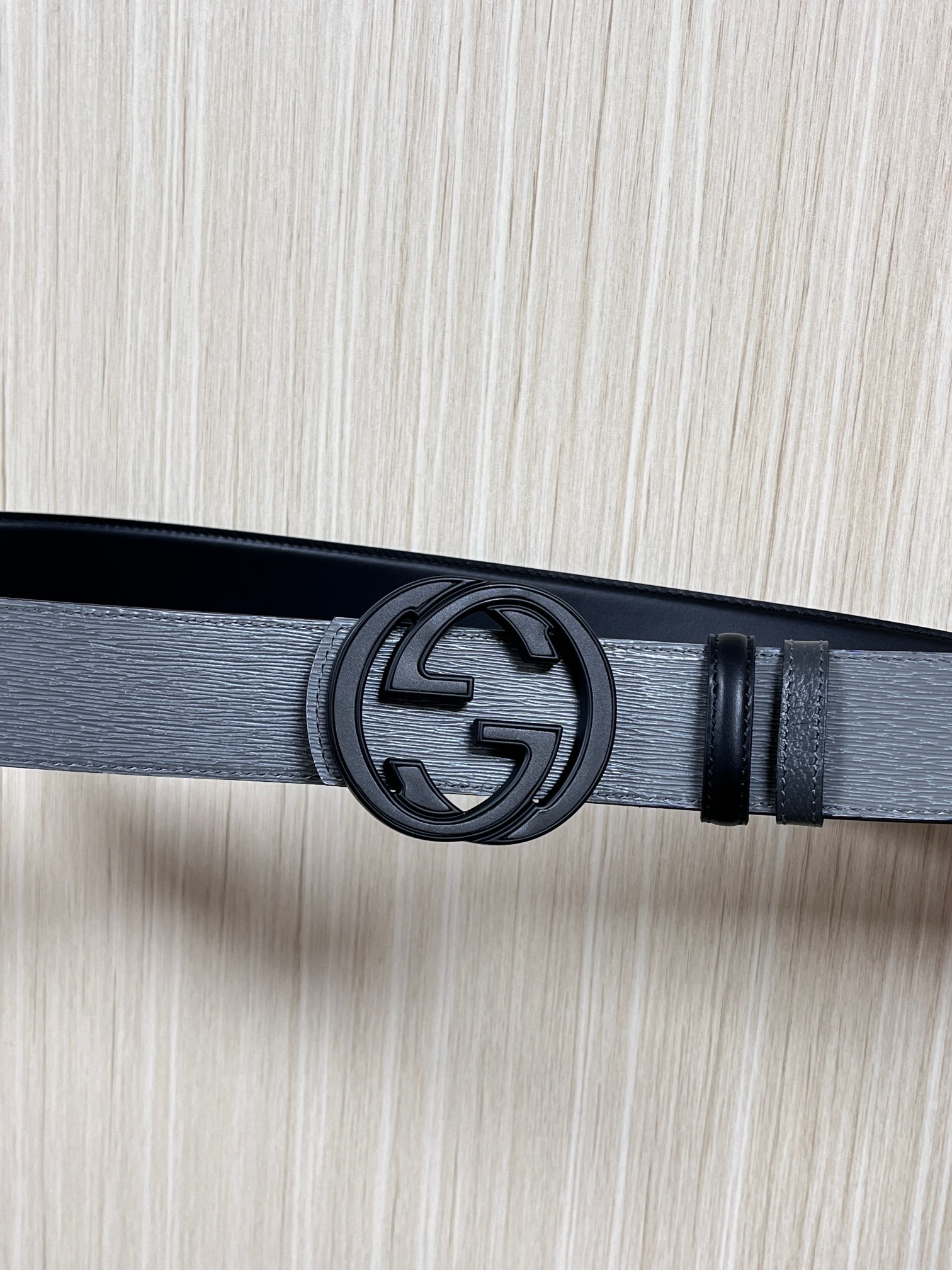Gucci Style Black Leather Men's Belts Lookbook Reference image 2