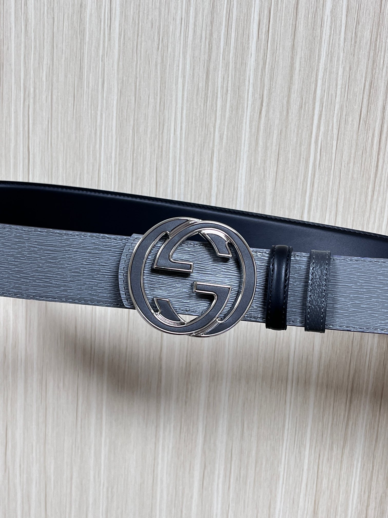 Gucci Style Black Leather Men's Belts Lookbook Reference image 2