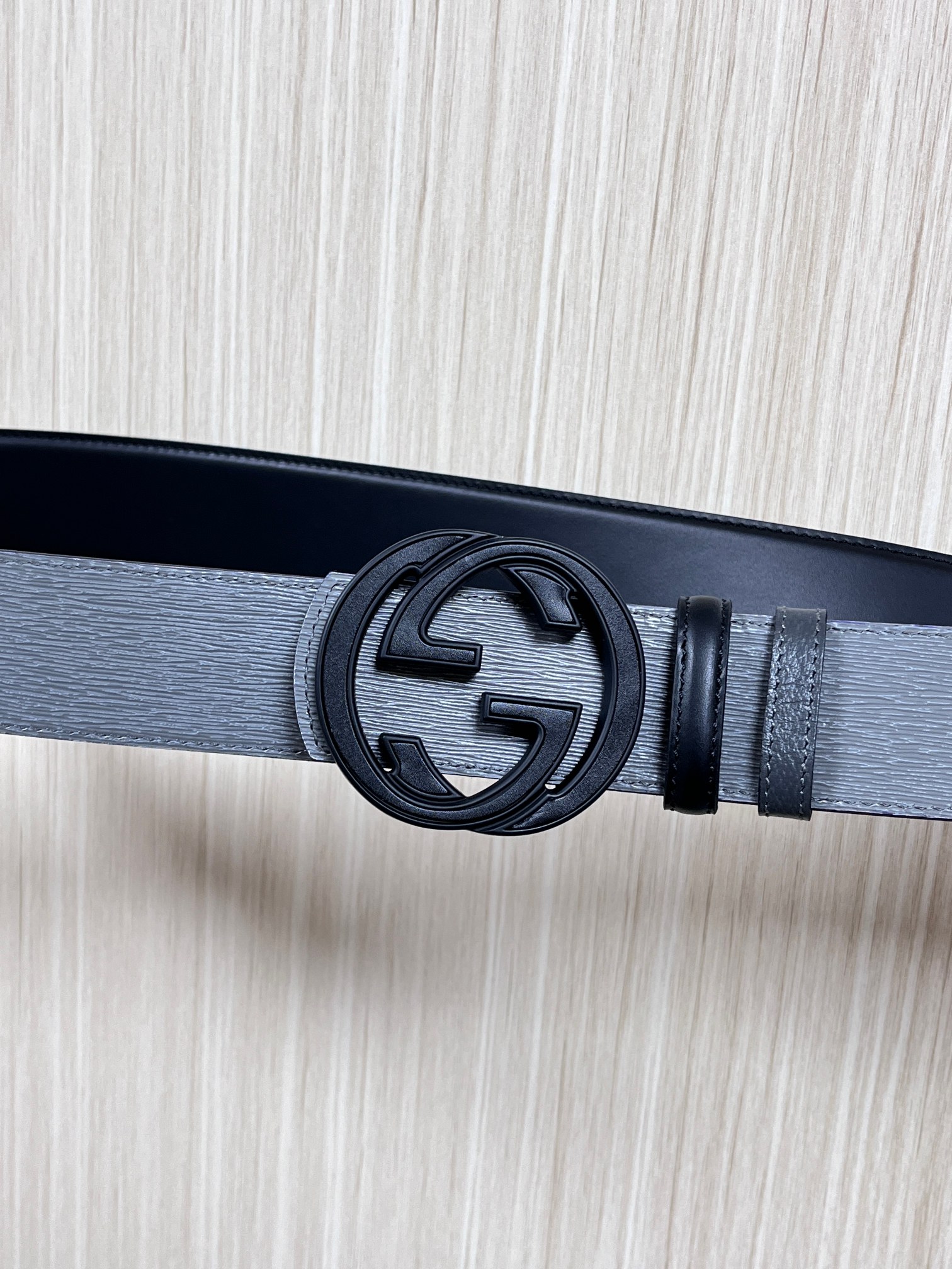 Gucci Style Black Leather Men's Belts Lookbook Reference image 1