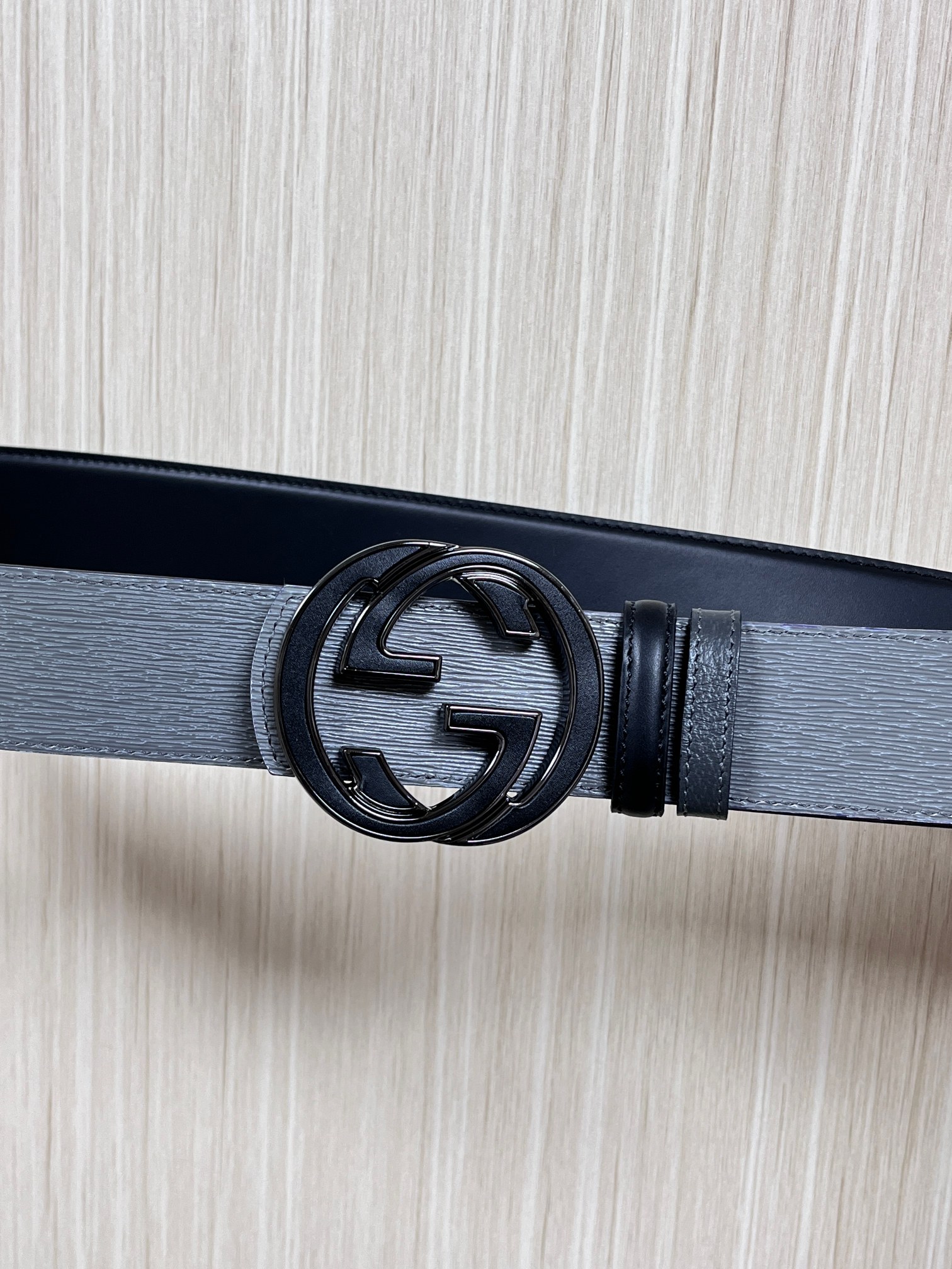 Gucci Style Black Leather Men's Belts Lookbook Reference image 1