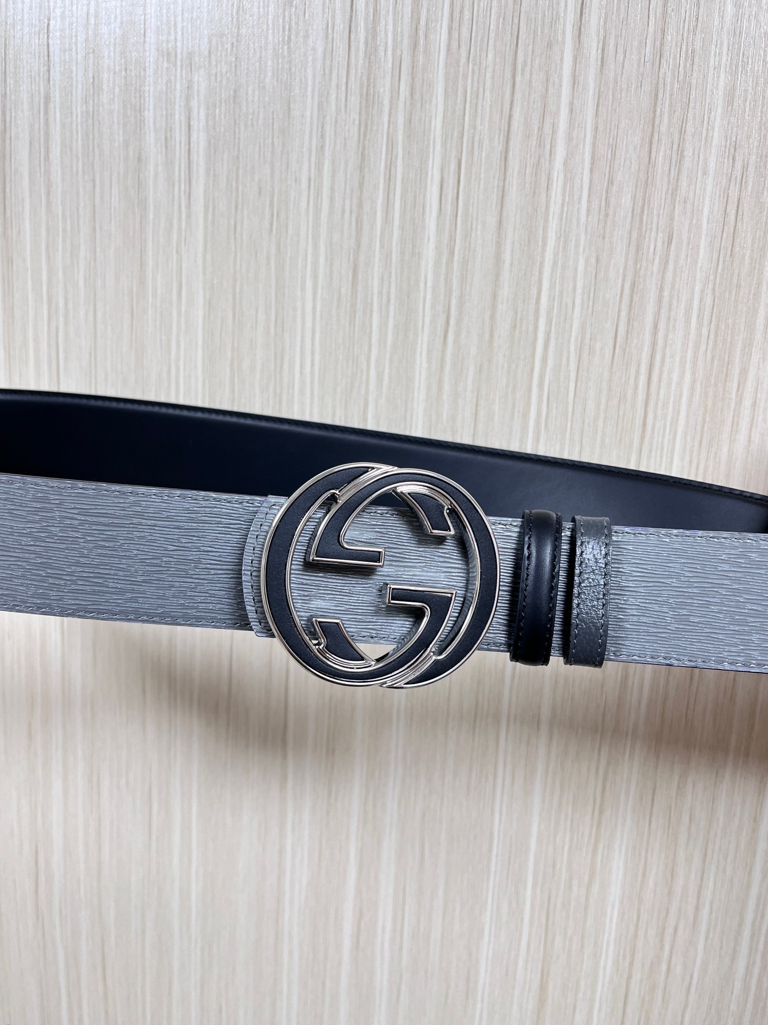 Gucci Style Black Leather Men's Belts Lookbook Reference image 1