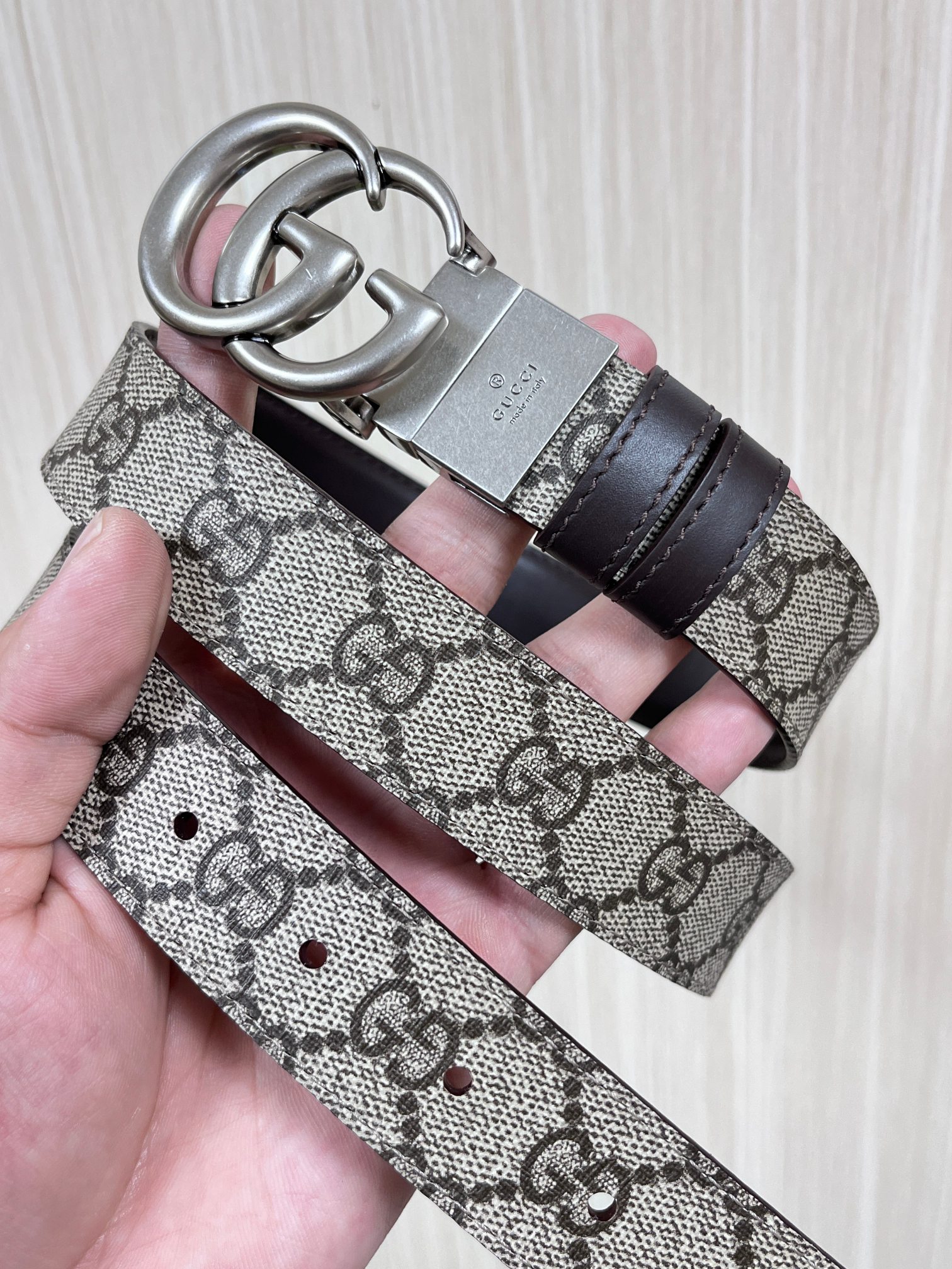 Gucci Style Beige Leather Women's Belts Lookbook Reference image 2