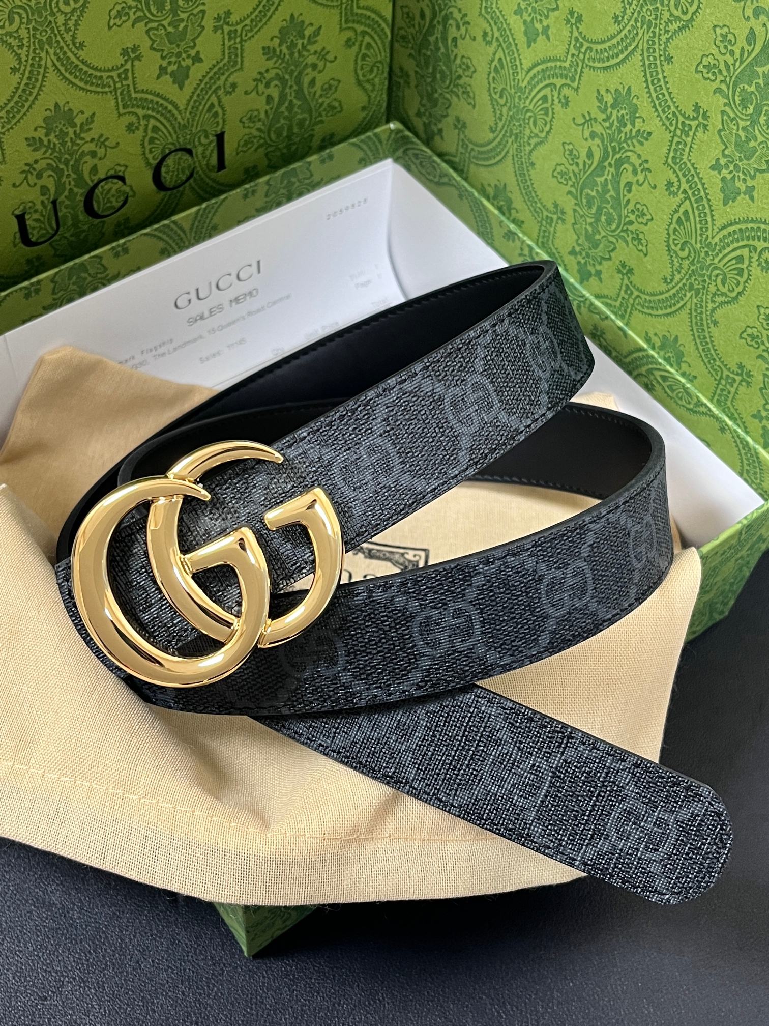 Gucci Style Black Leather Women's Belts Lookbook Reference image 1
