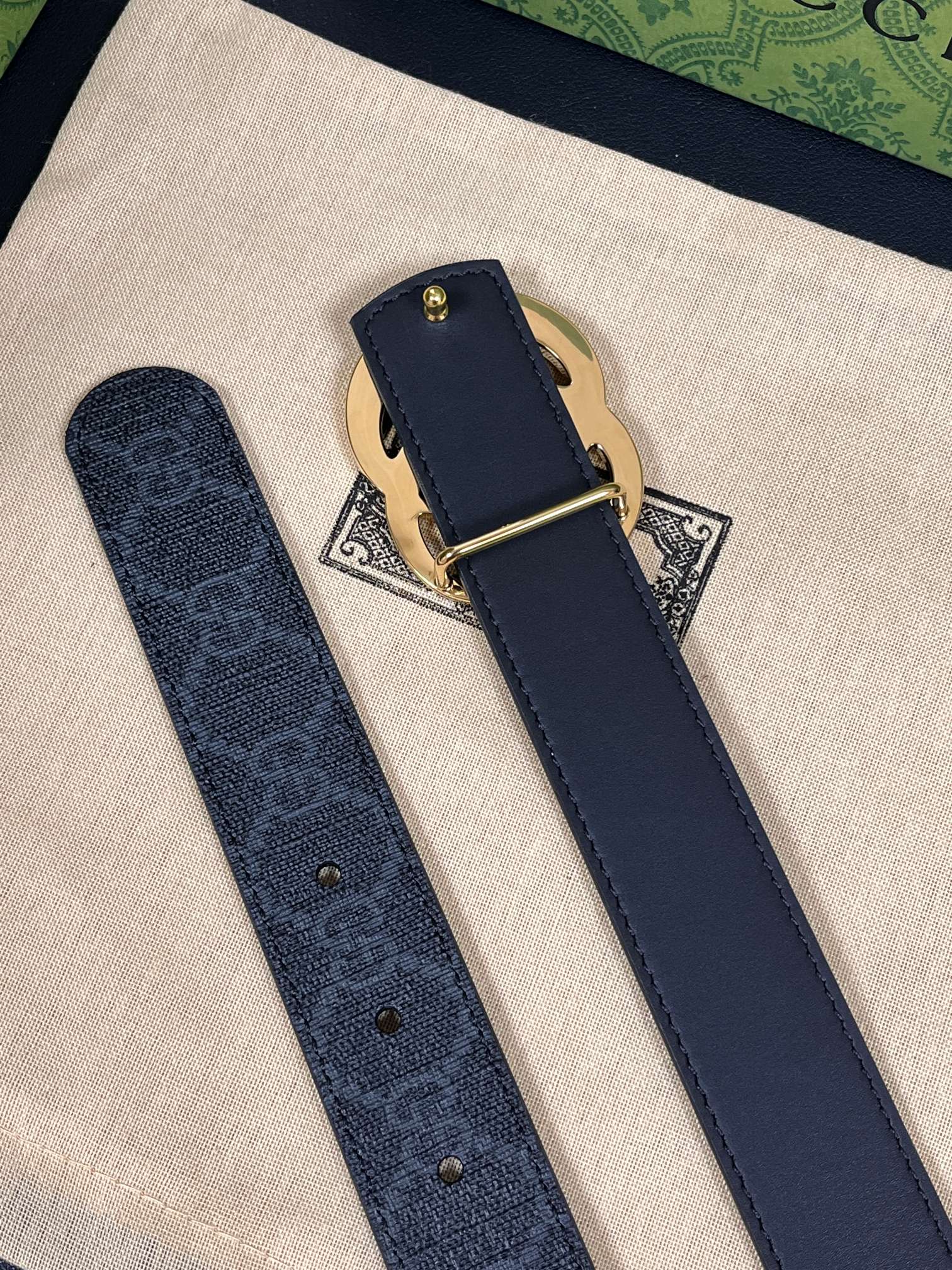 Gucci Style Black Leather Women's Belts Women's Belts Women's Belt detail image 5 from source 766270
