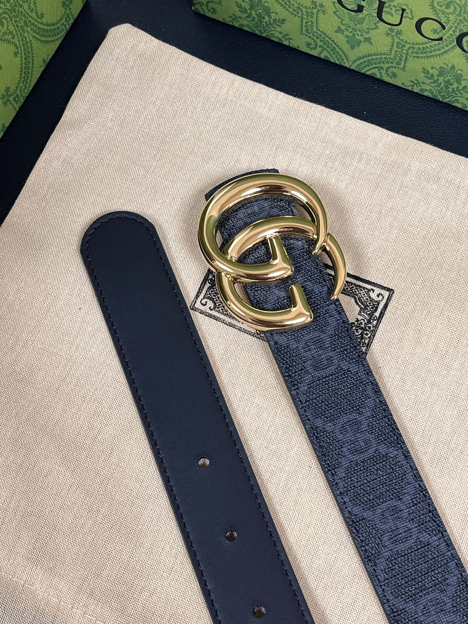 Gucci Style Black Leather Women's Belts Women's Belts Women's Belt detail image 4 from source 766270