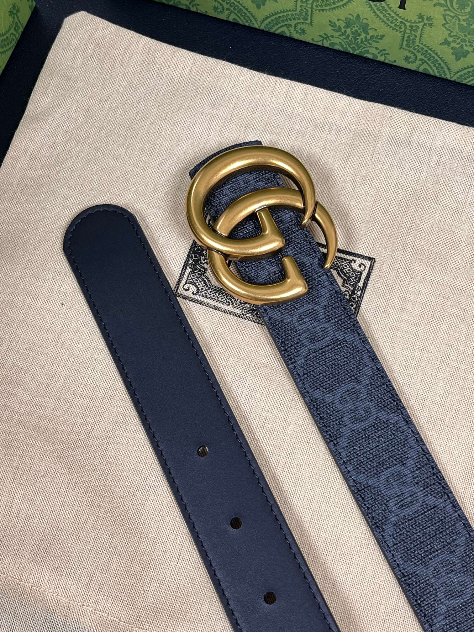Gucci Style Black Leather Women's Belts Women's Belts Women's Belt detail image 4 from source 766271