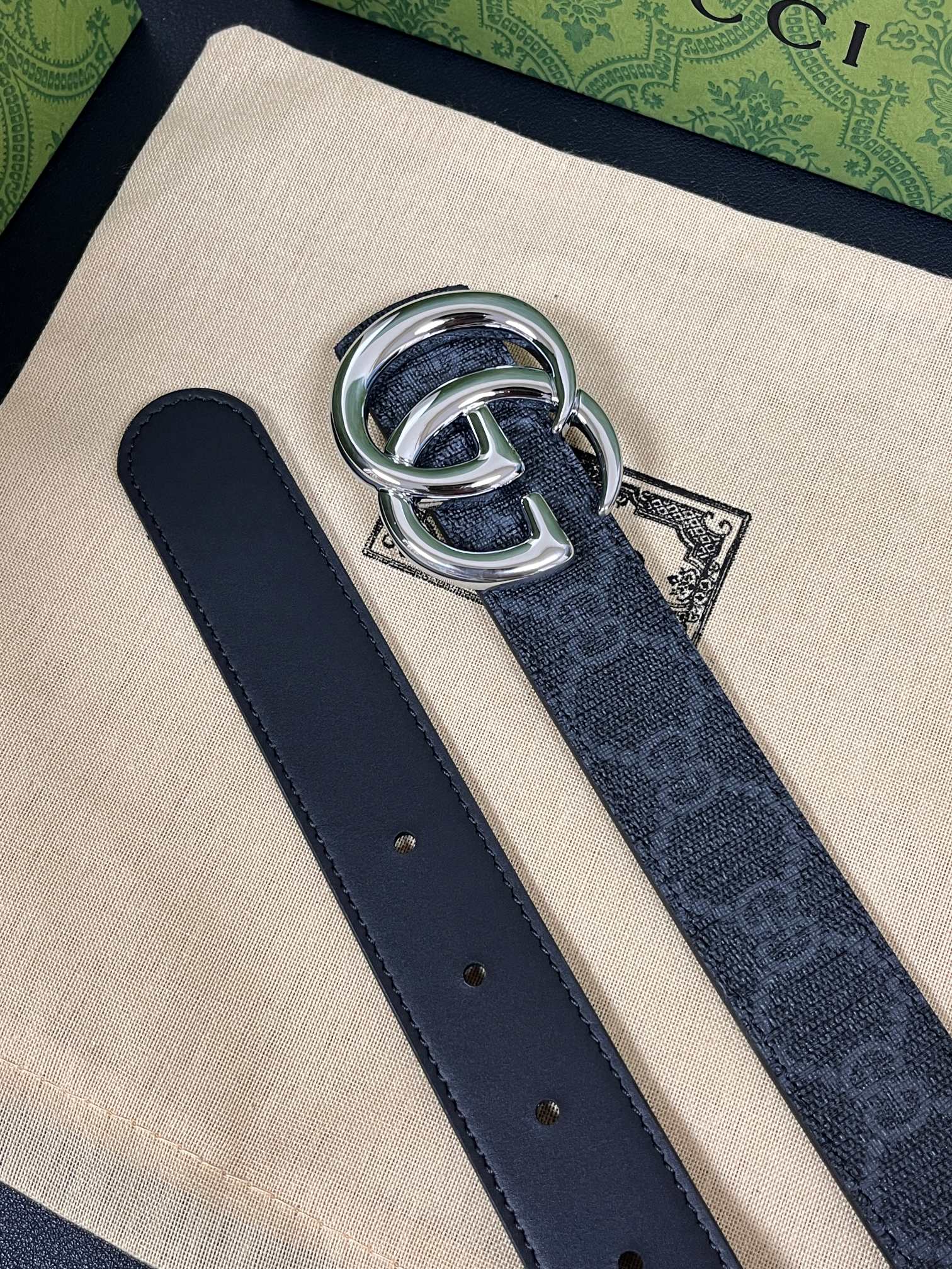 Gucci Style Leather Women's Belts Women's Belts Women's Belt detail image 4 from source 766272
