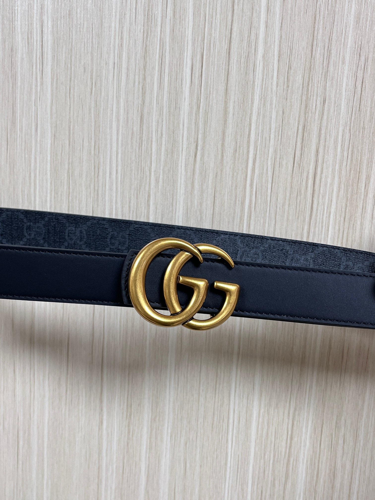 Gucci Style Black Leather Women's Belts Women's Belts Women's Belt detail image 7 from source 766271