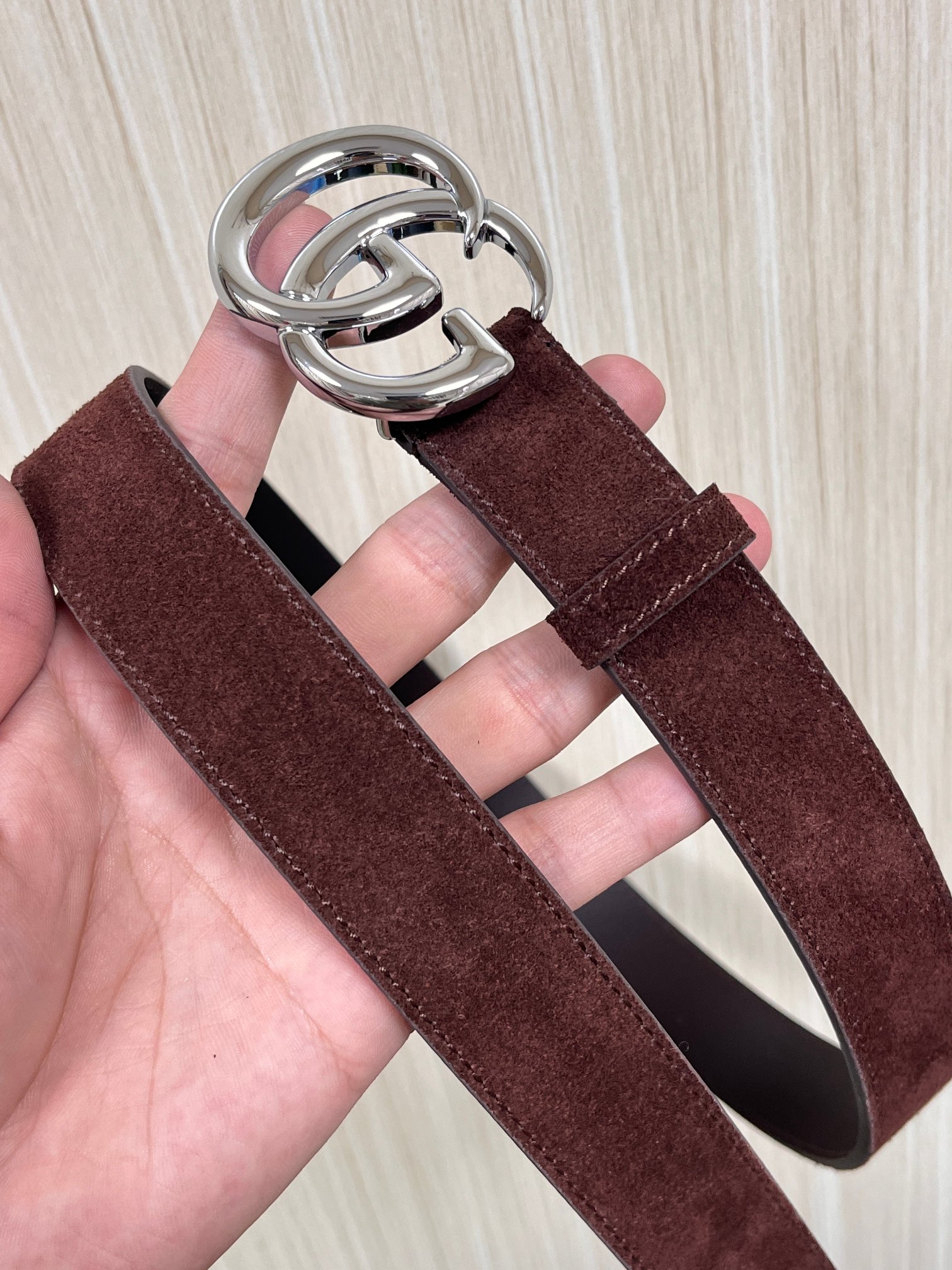 Gucci Style Brown Women's Belts Women's Belts Women's Belt detail image 3 from source 766269