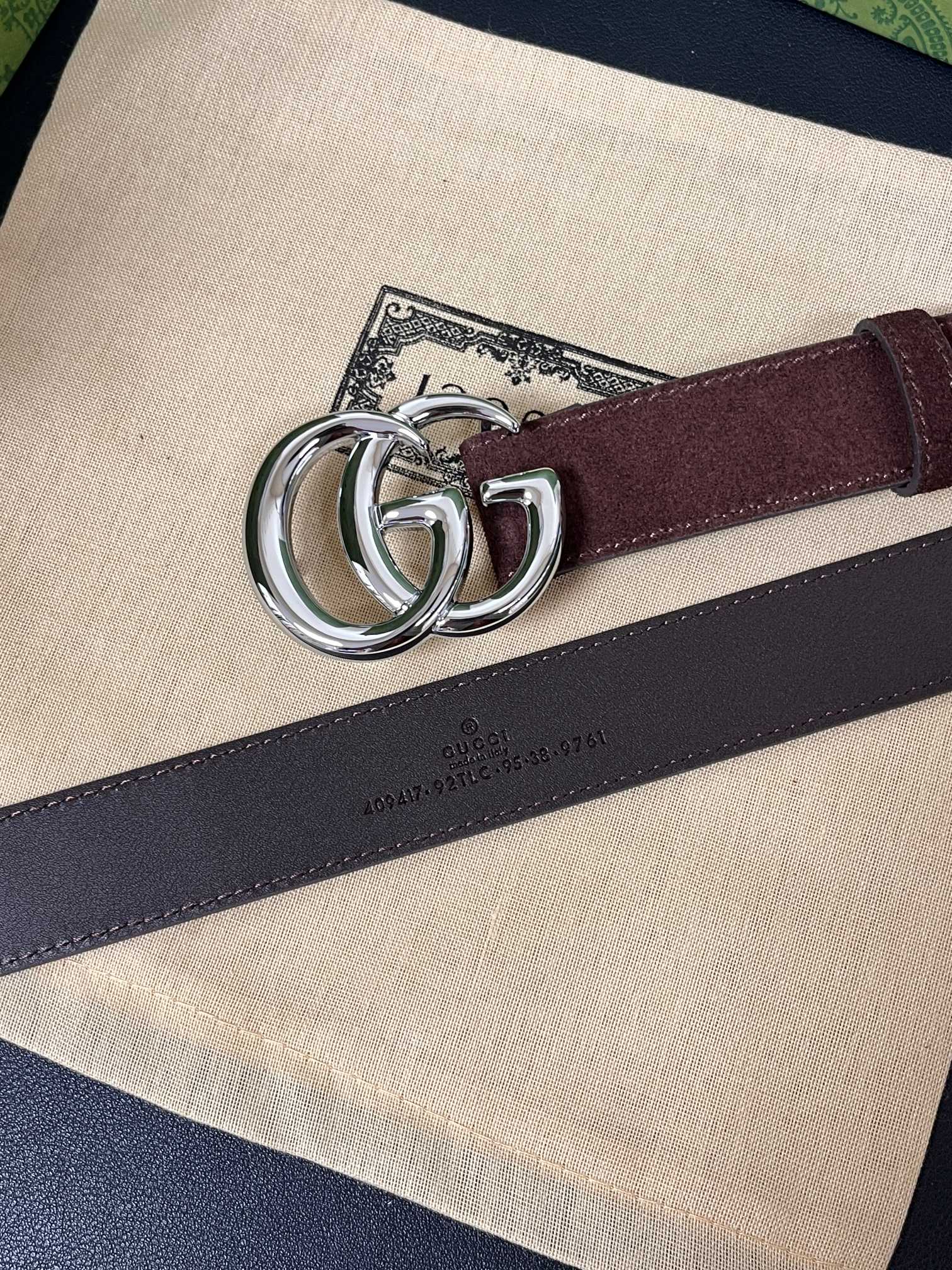 Gucci Style Brown Women's Belts Women's Belts Women's Belt detail image 7 from source 766269
