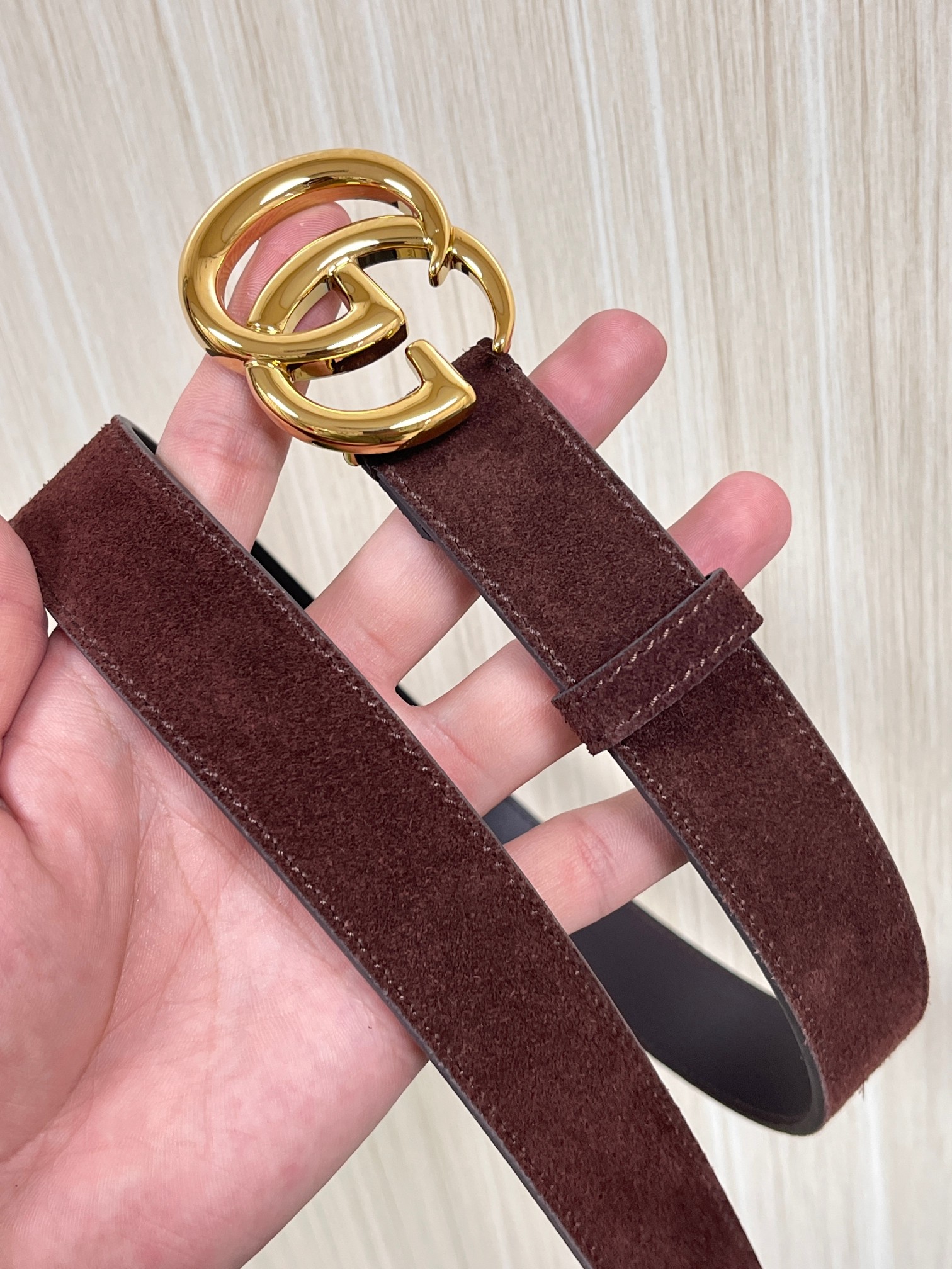 Gucci Style Brown Women's Belts Women's Belts Women's Belt detail image 3 from source 766268