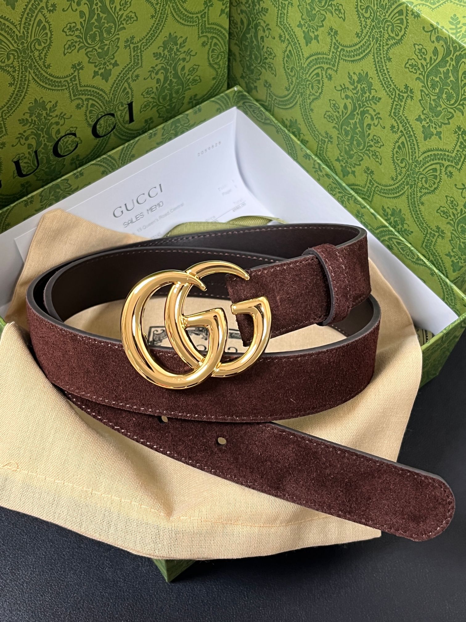 Gucci Style Brown Women's Belts Lookbook Reference image 1