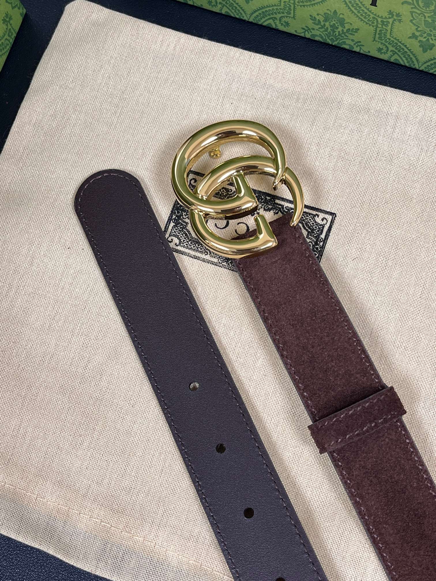 Gucci Style Brown Women's Belts Women's Belts Women's Belt detail image 5 from source 766268