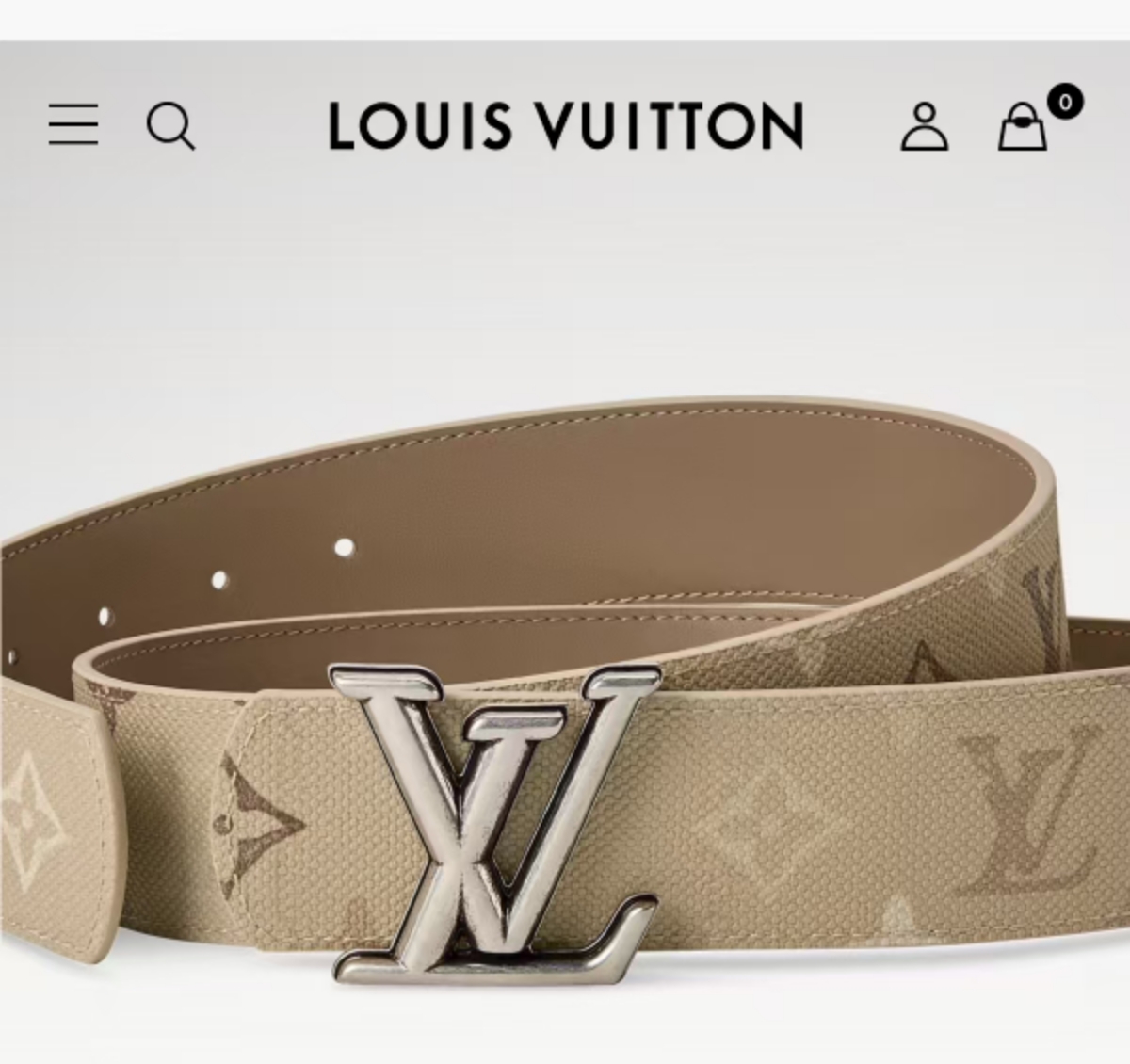 当季新款 LV Dimension Monogran SurPlus 双面腰带以大胆笔触诠释日常中性风尚