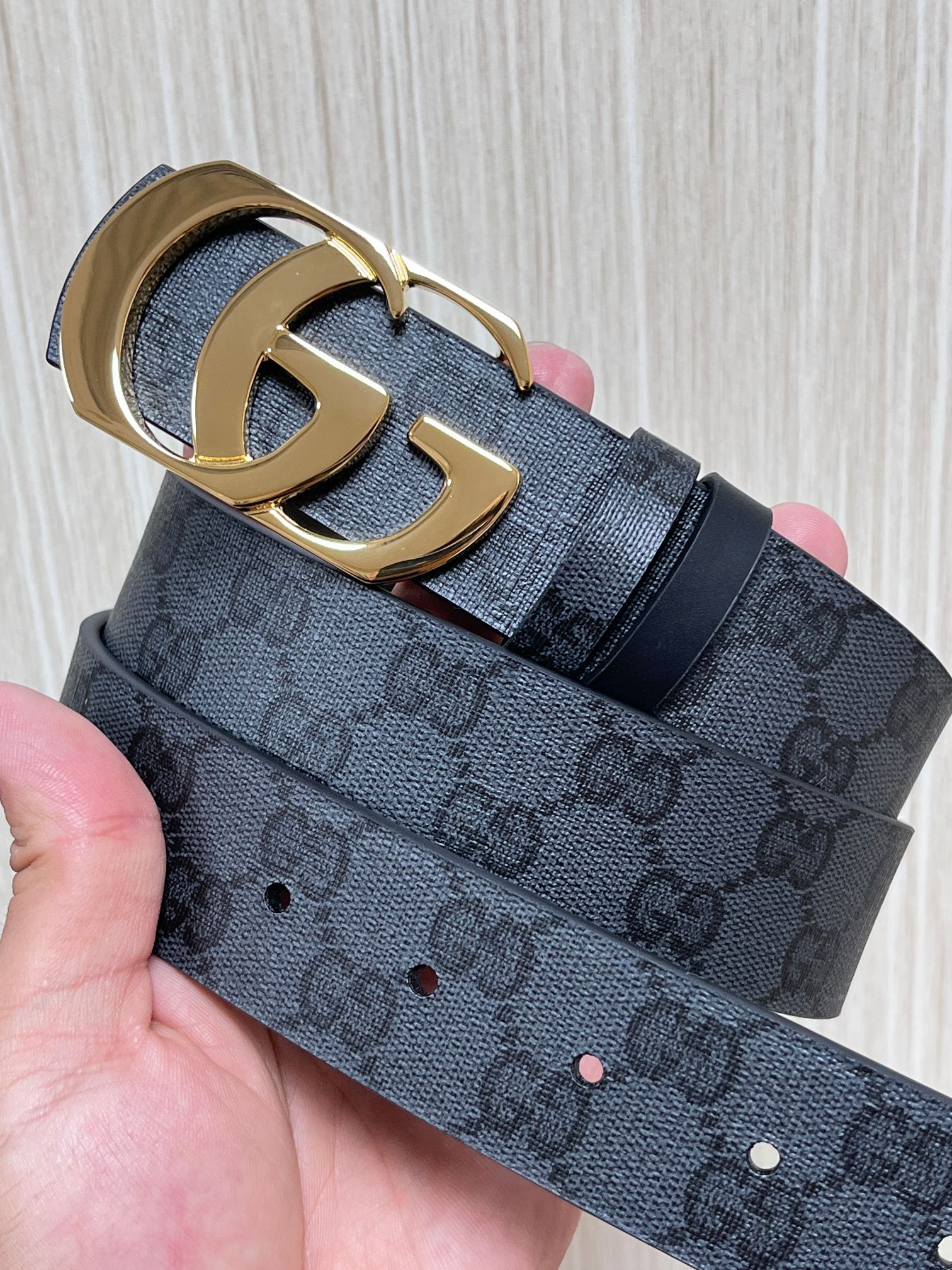 当季新款，黑灰帆布，进口小牛皮皮，做过精细，，3.5灰防