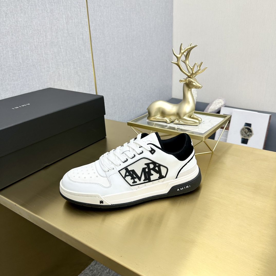 Factory precio p330AMIRI Emir 24SS nuevos entrenadores casuales, zapatos clásicos LOOGO logotipo, po