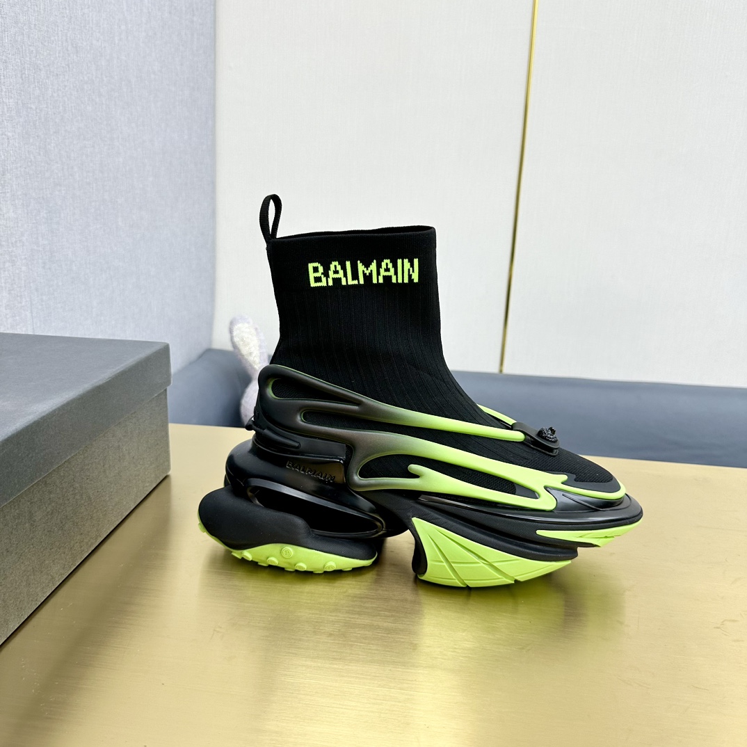 NO:386192,Balmain Balmain Balmain early spring new style [bullet shoes] order overseas original version, 1:1 perfect replica!  Balmain is a very comprehensive and noble fashion life brand, the same style as major fashion bloggers and celebrities in Hong Kong, the United States, etc. 1-sole thickness 8CM 2-digit number - 5 (46-digit custom made without return and exchange) 3-pack original full set of packaging, casual shoes/sports shoes, balmain, balmain, sneakers19860909Balmain巴尔曼 Balmain巴尔曼早春新款【子弹鞋】 海外订购原版,1:1完美复刻！Balmain是一个非常全面之尊贵时尚生活品牌,香港,美国,等大时尚博主及明星的同款. 1底厚8CM 2码数-5（46码定做不退换） 3包装原版全套包装,休闲鞋/运动鞋,balmain,balmain,sneakers,Women's Shoes