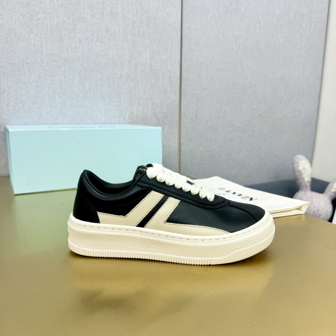 Stylish LANVIN LAB x FUTURE Shoes with Colorful Hair Details at $650.