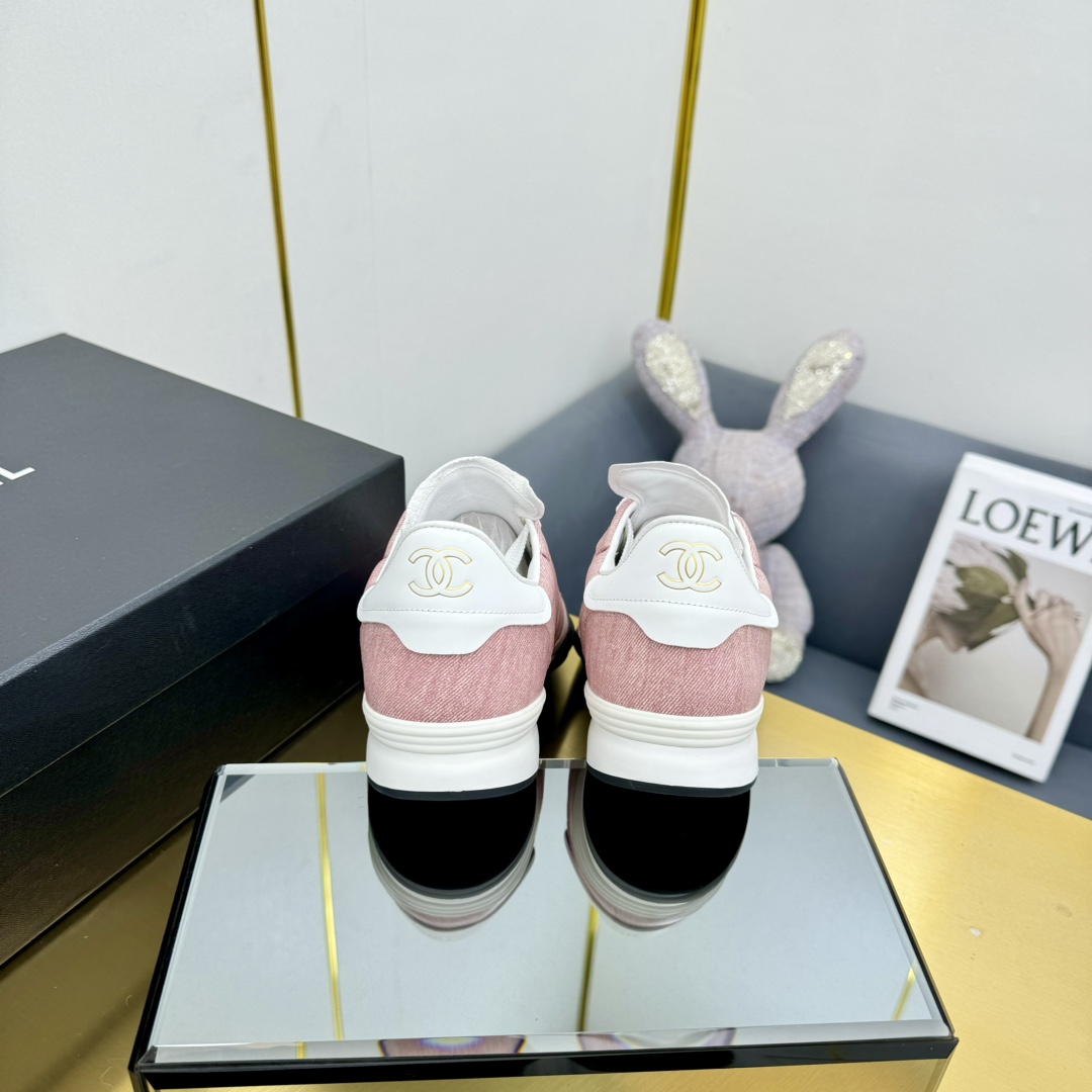versión superior Chanel Chanel - 2024 contador modelos casuales entrenadores este diseño clásico; su