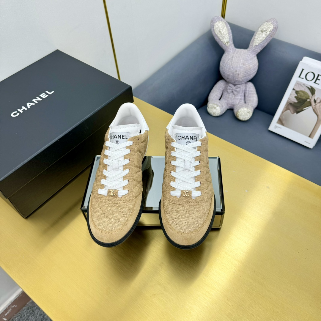 versión superior Chanel Chanel - 2024 contador modelos casuales entrenadores este diseño clásico; su