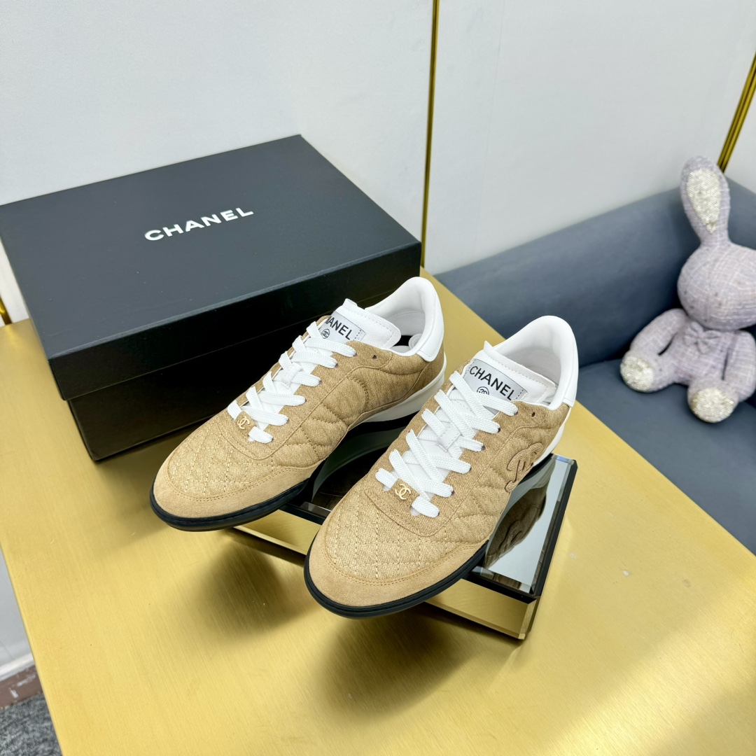 versión superior Chanel Chanel - 2024 contador modelos casuales entrenadores este diseño clásico; su