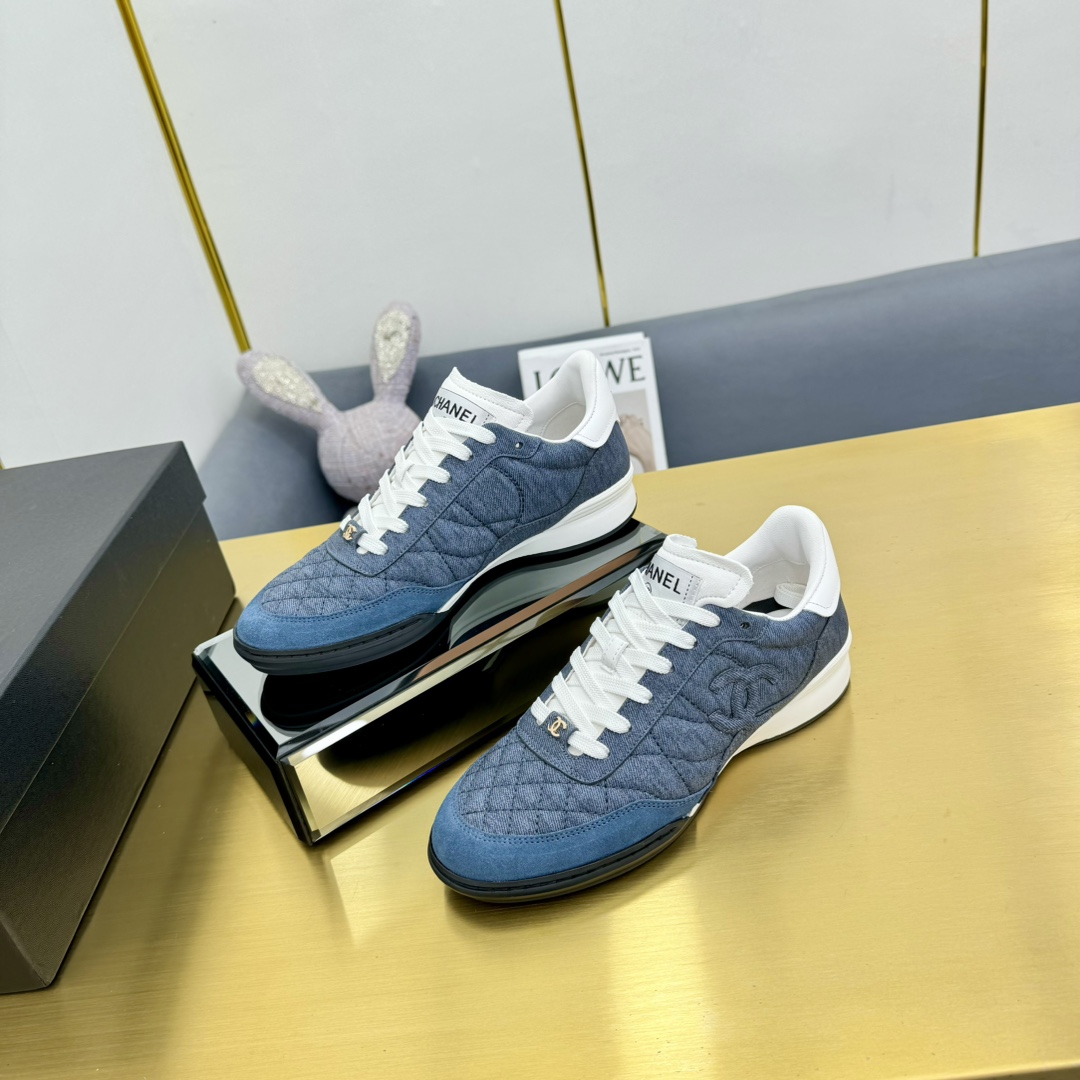 versión superior Chanel Chanel - 2024 contador modelos casuales entrenadores este diseño clásico; su