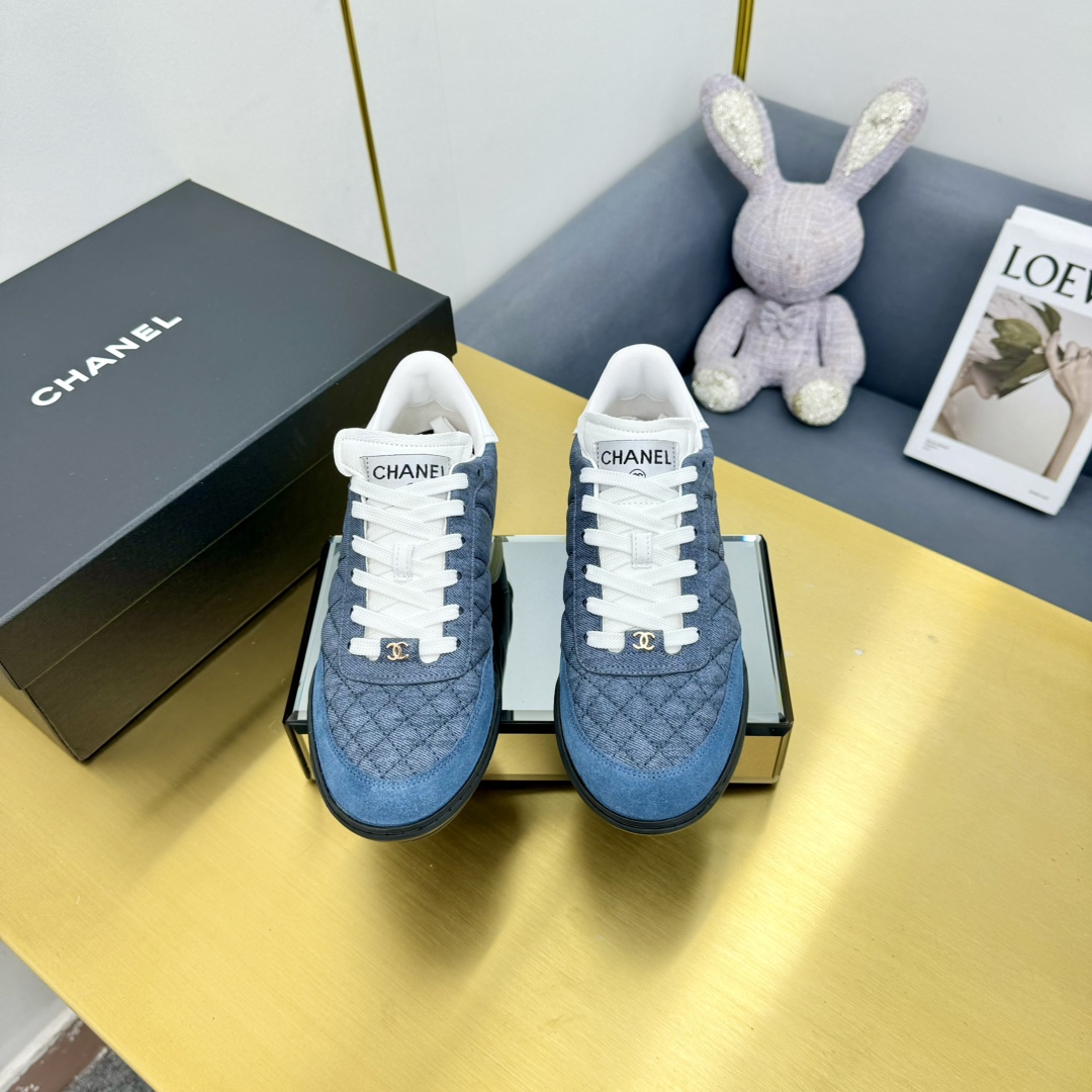 versión superior Chanel Chanel - 2024 contador modelos casuales entrenadores este diseño clásico; su