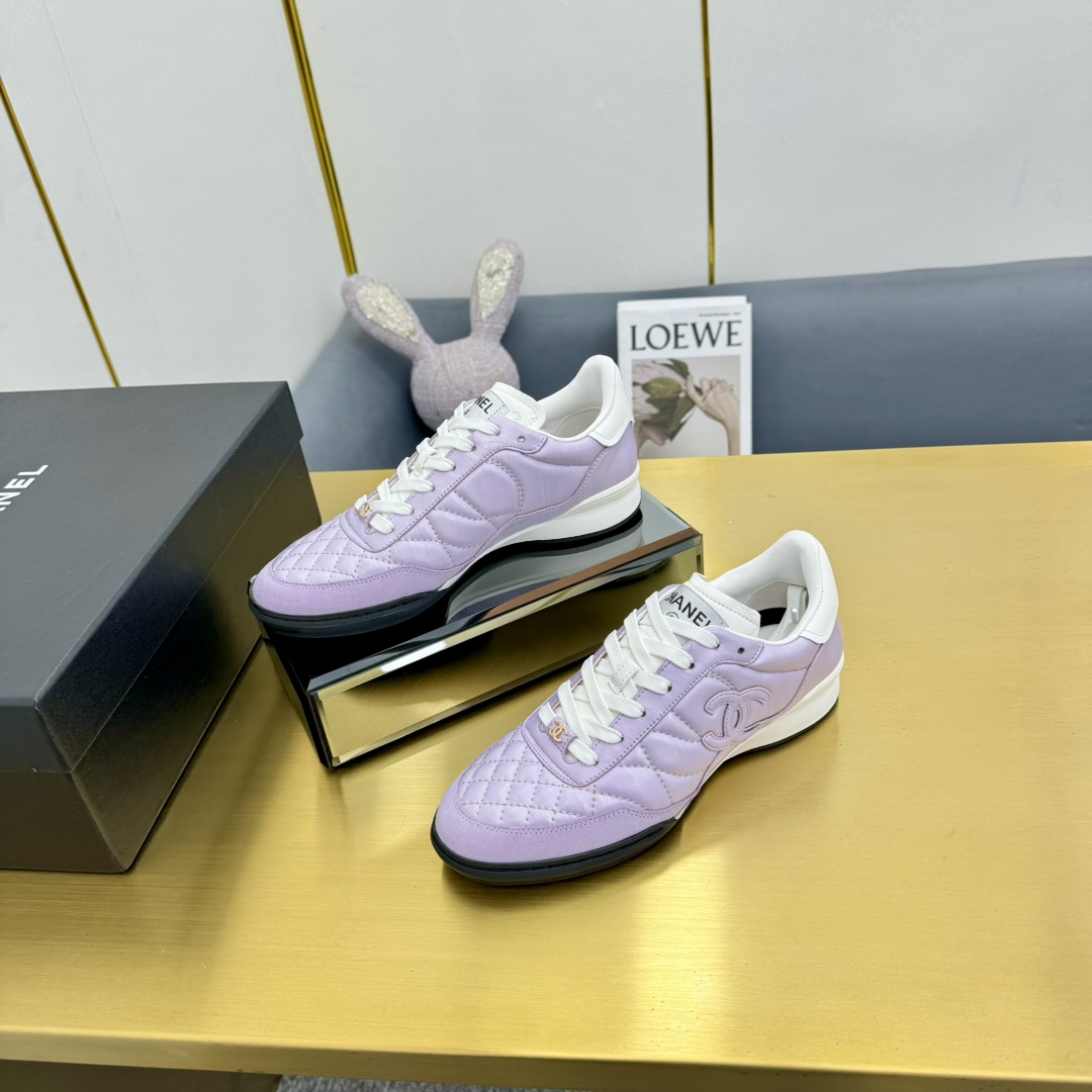 versión superior Chanel Chanel - 2024 contador modelos casuales entrenadores este diseño clásico; su
