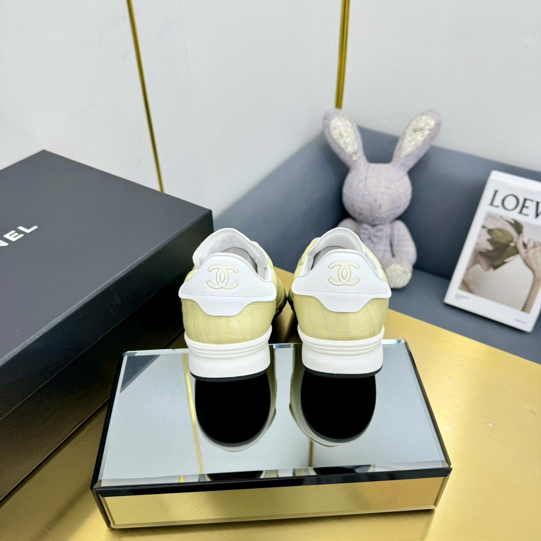 versión superior Chanel Chanel - 2024 contador modelos casuales entrenadores este diseño clásico; su