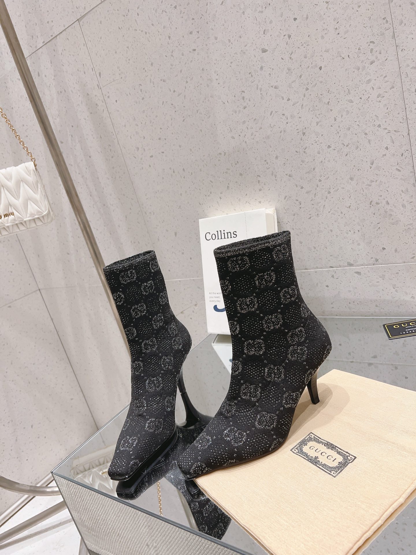 古驰 Gucci 经典高奢皮鞋鞋履高跟鞋 #10FD4645 3