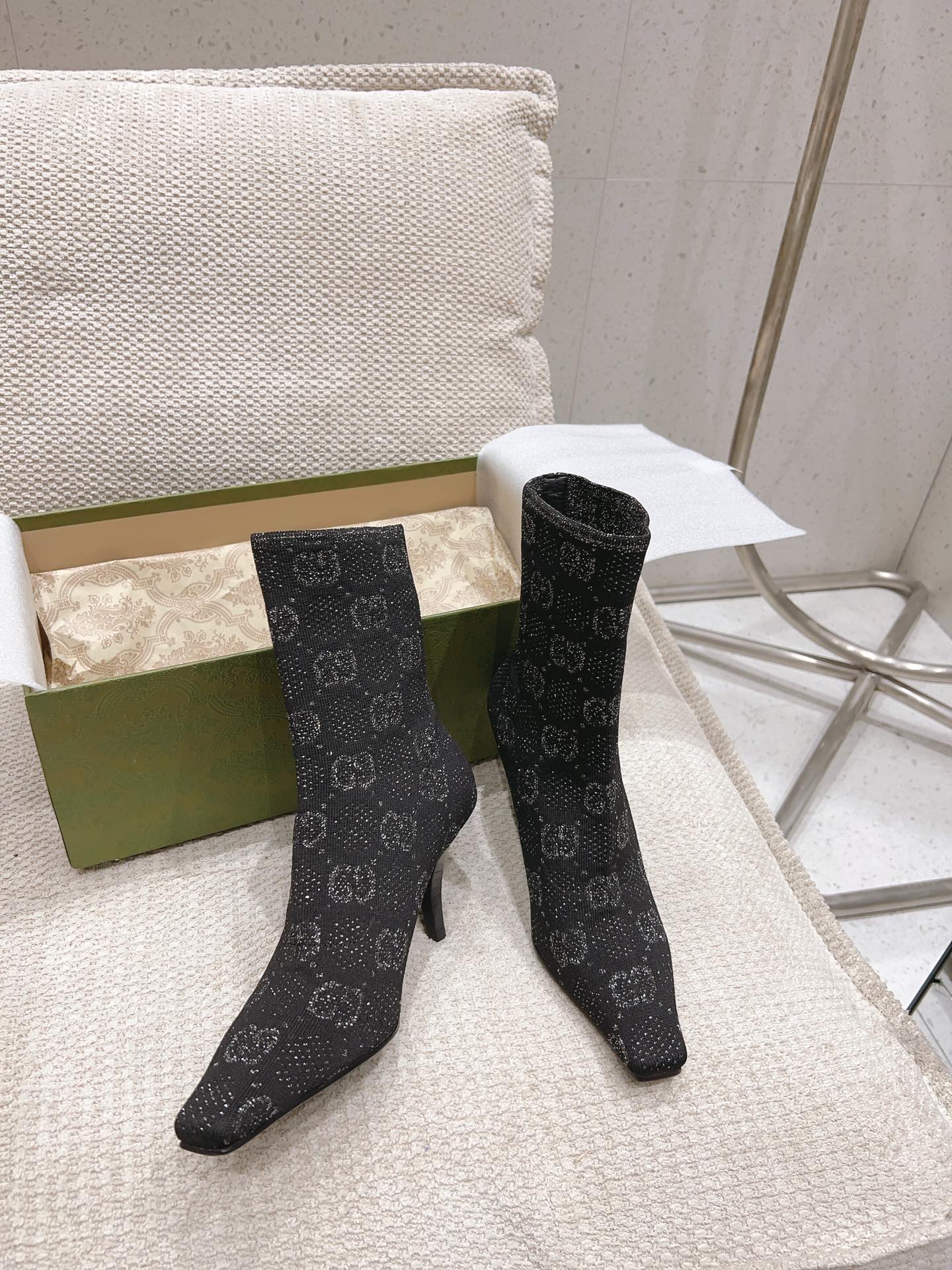 古驰 Gucci 经典高奢皮鞋鞋履高跟鞋 #10FD4645 5